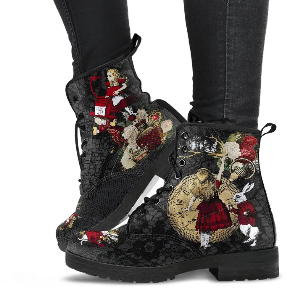 Alice in Wonderland Boots