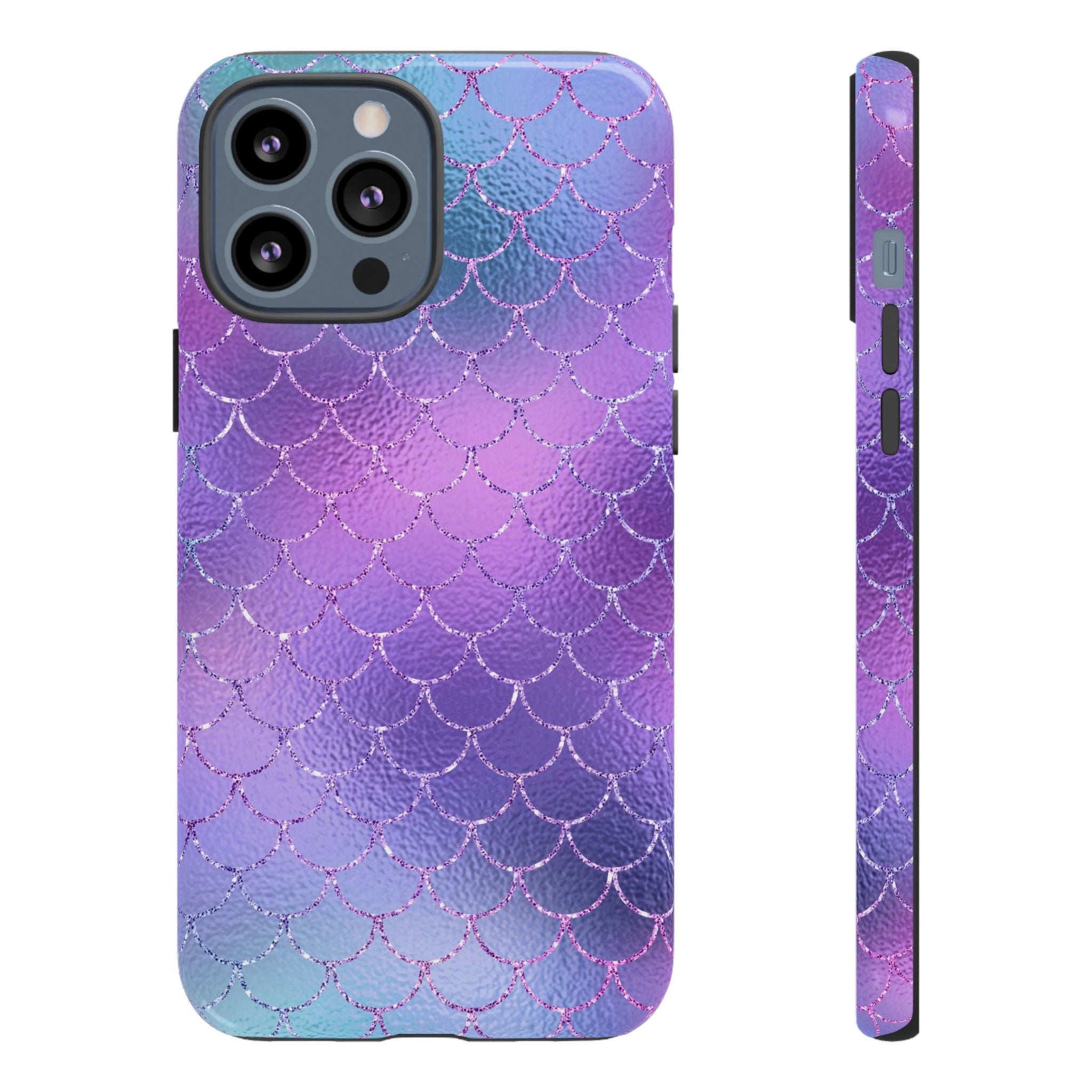 iPhone Case Tough Cases - Mermaid Purple | iPhone 16 Pro