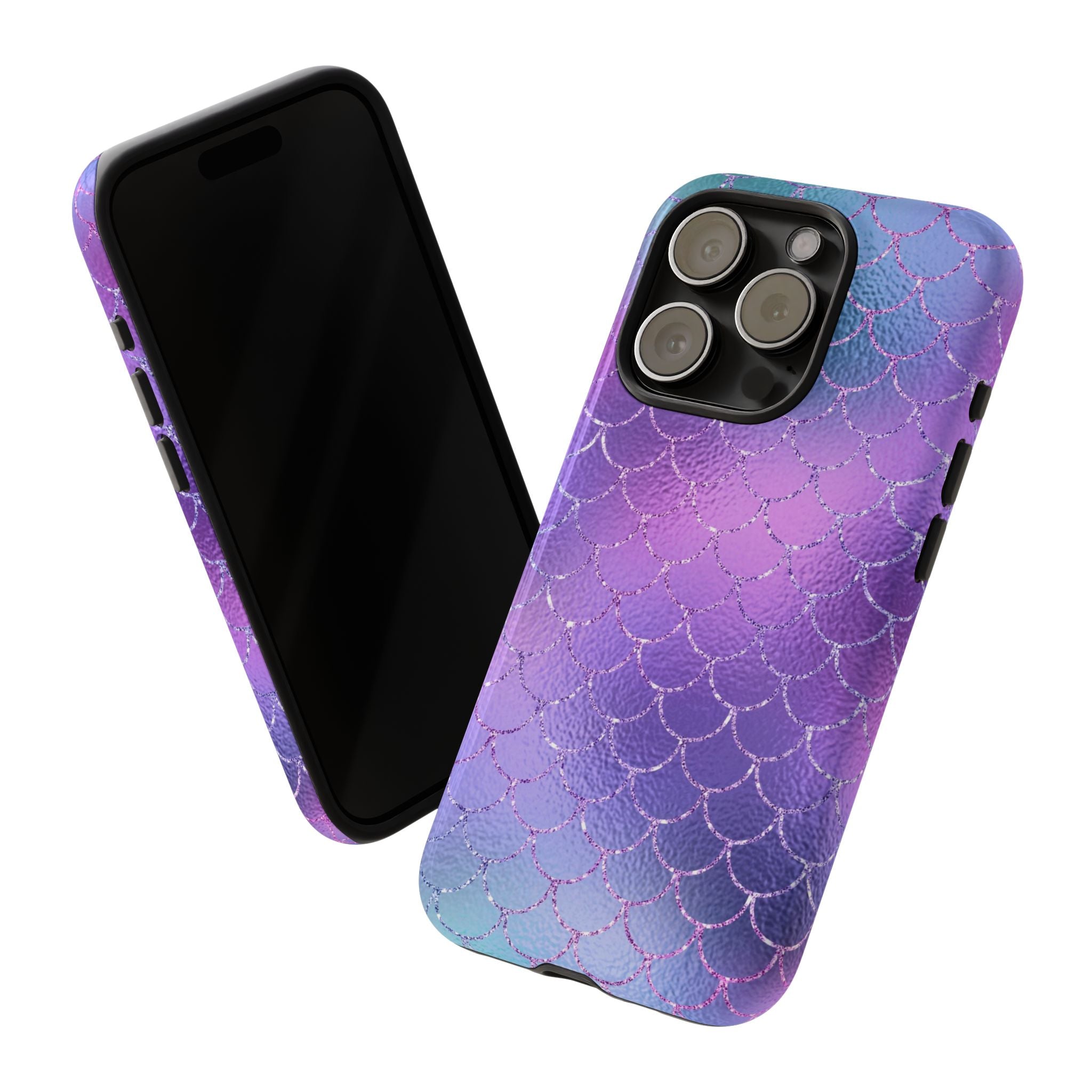 iPhone Case Tough Cases - Mermaid Purple | iPhone 16 Pro