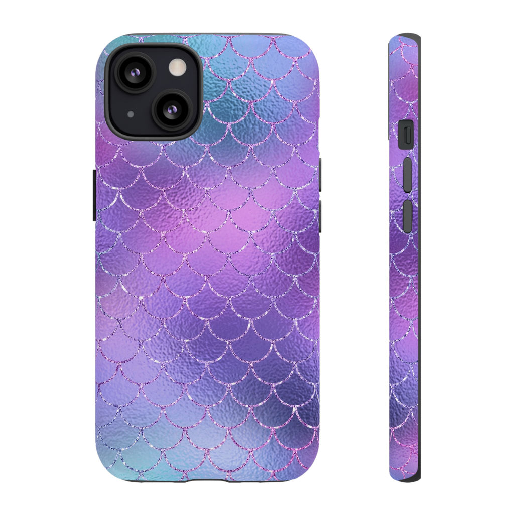 iPhone Case Tough Cases - Mermaid Purple | iPhone 16 Pro