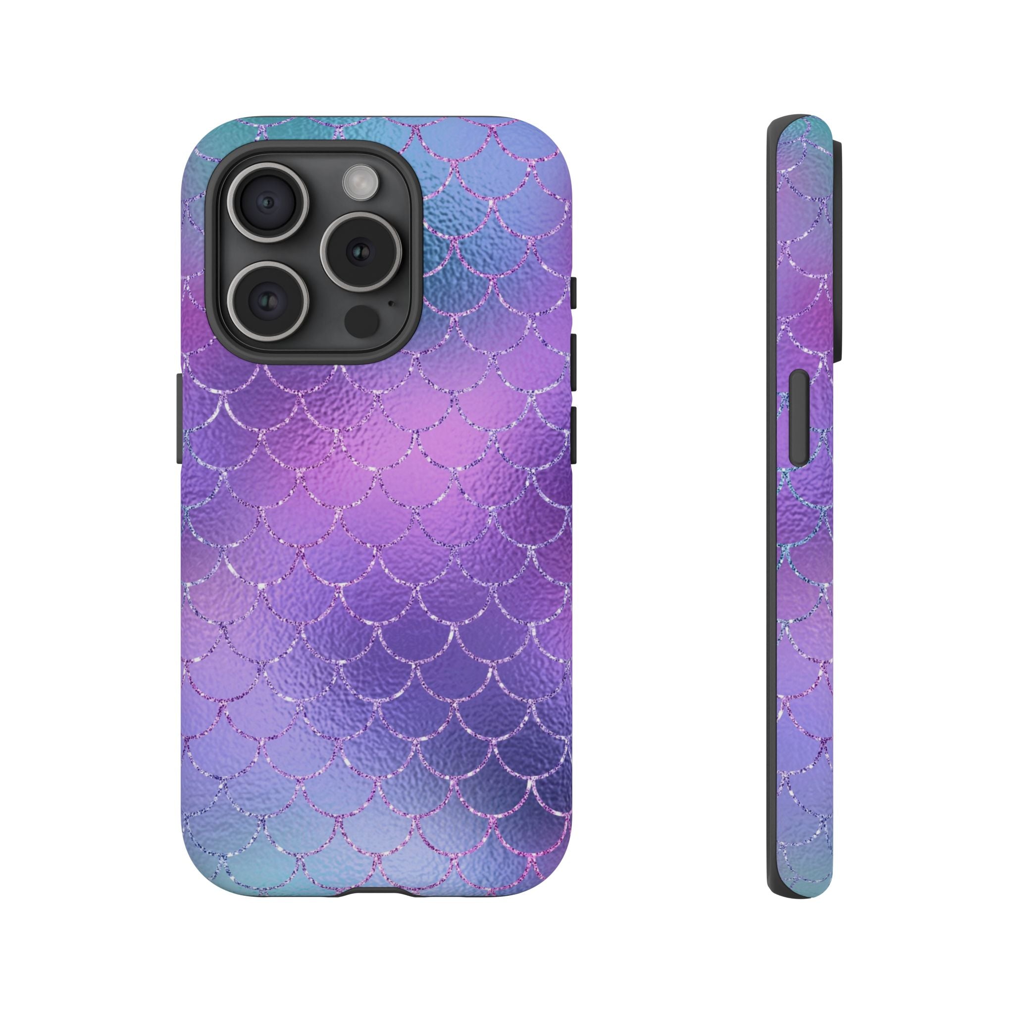 iPhone Case Tough Cases - Mermaid Purple | iPhone 16 Pro