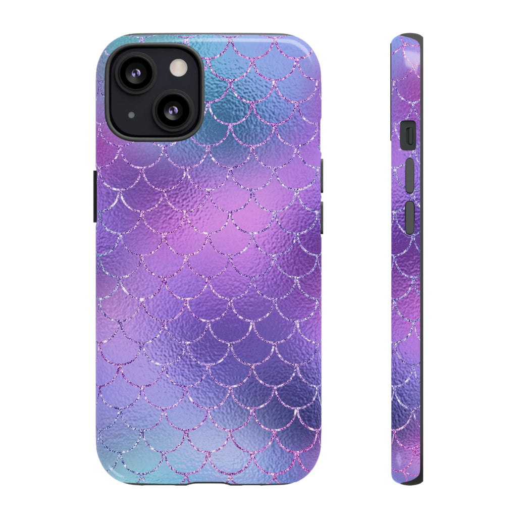 iPhone Case Tough Cases - Mermaid Purple | iPhone 16 Pro