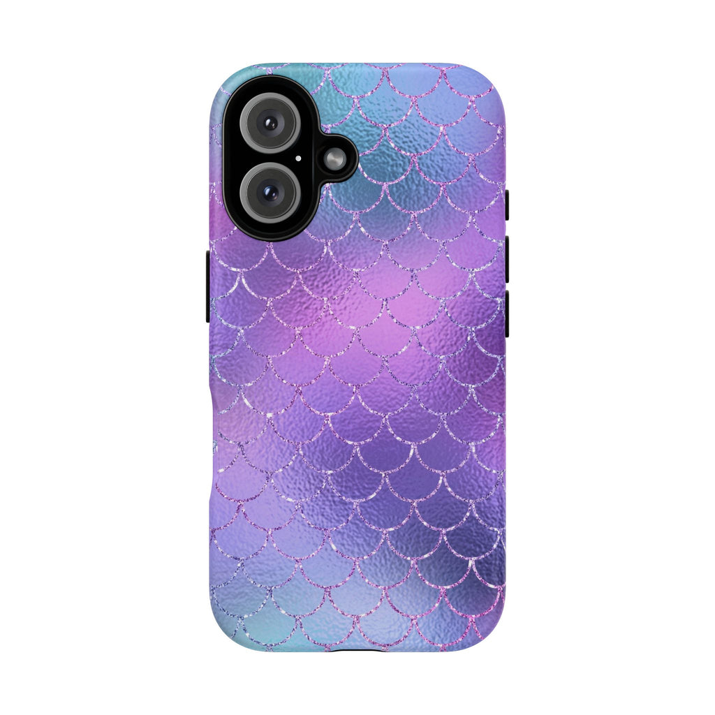 iPhone Case Tough Cases - Mermaid Purple | iPhone 16 Pro
