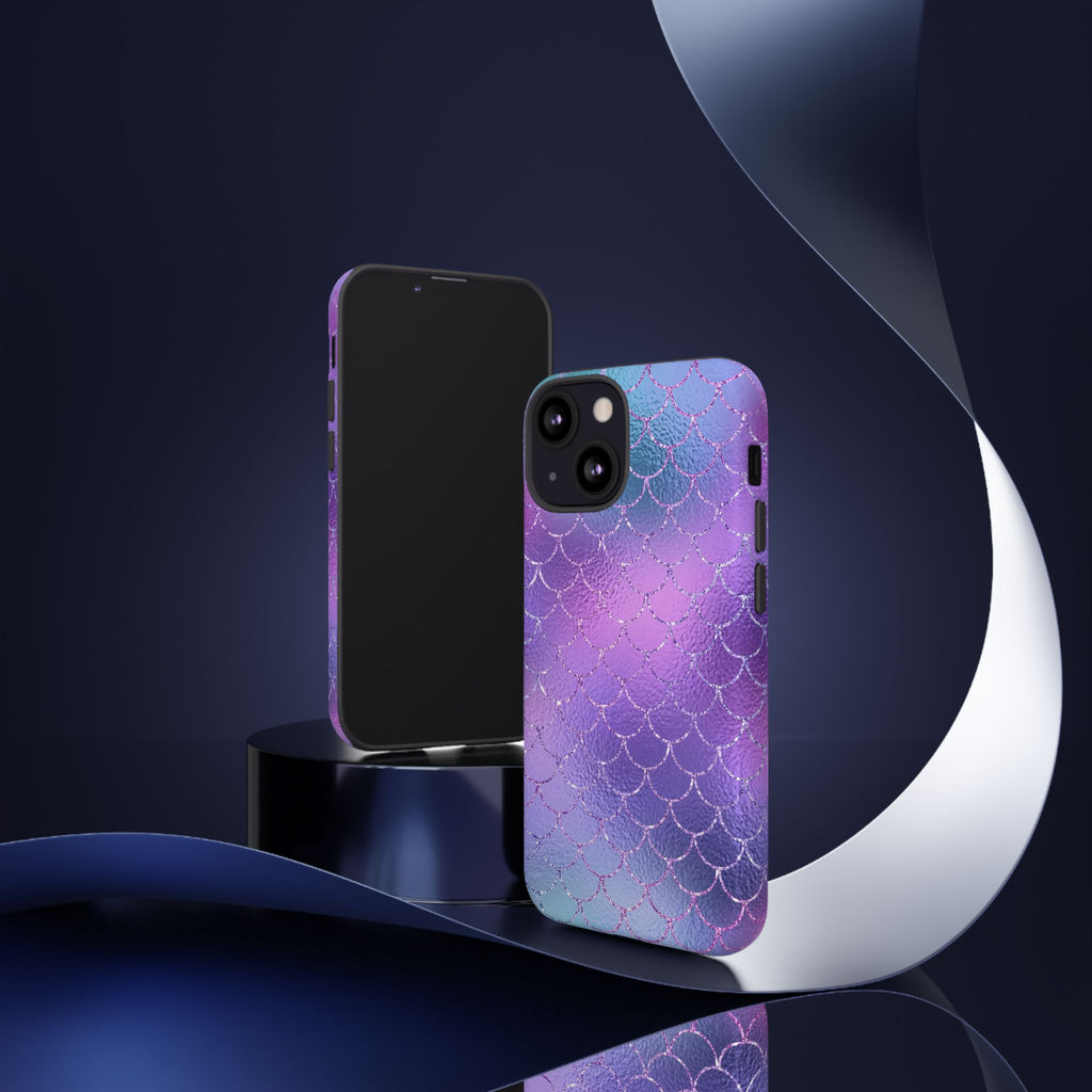 iPhone Case Tough Cases - Mermaid Purple | iPhone 16 Pro