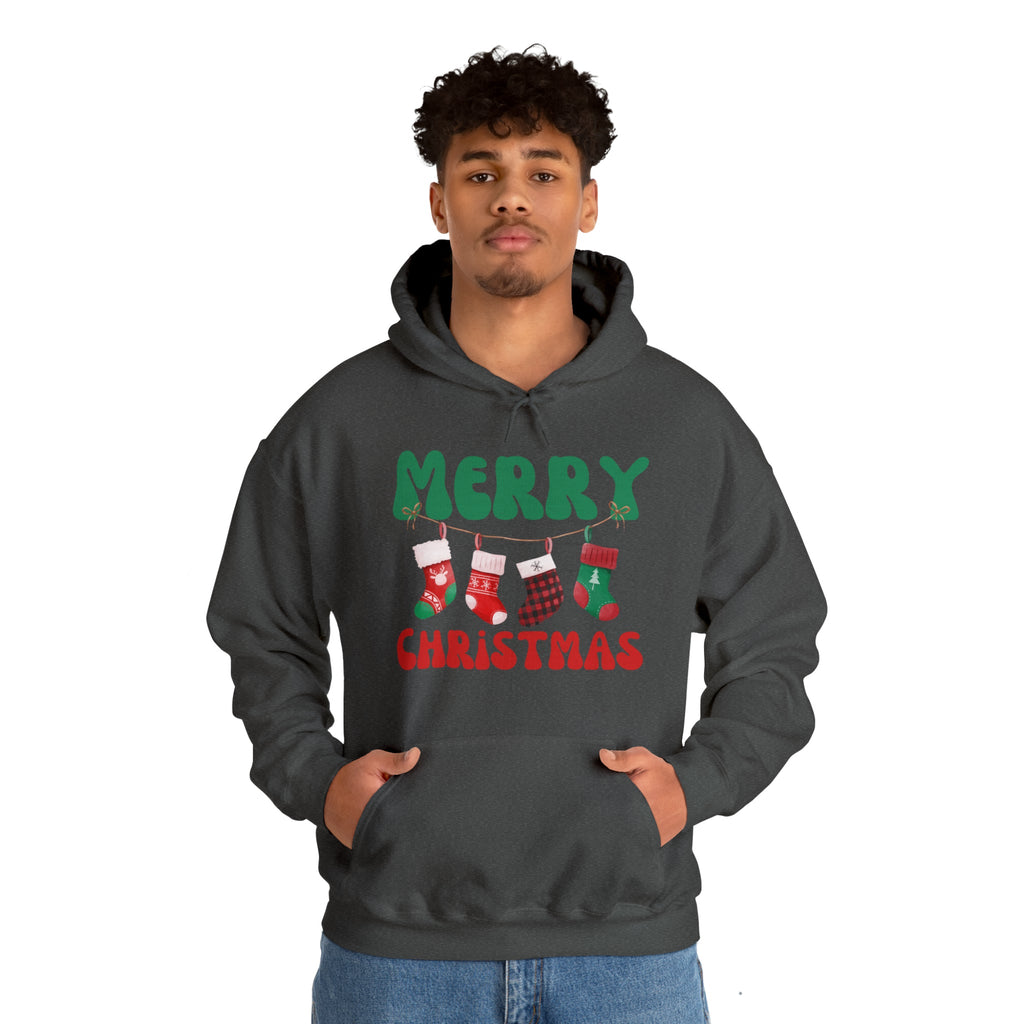 Merry Christmas Hoodies 2 Hooded Sweatshirt Gift for Her