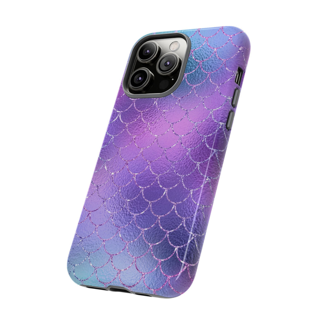 iPhone Case Tough Cases - Mermaid Purple | iPhone 16 Pro