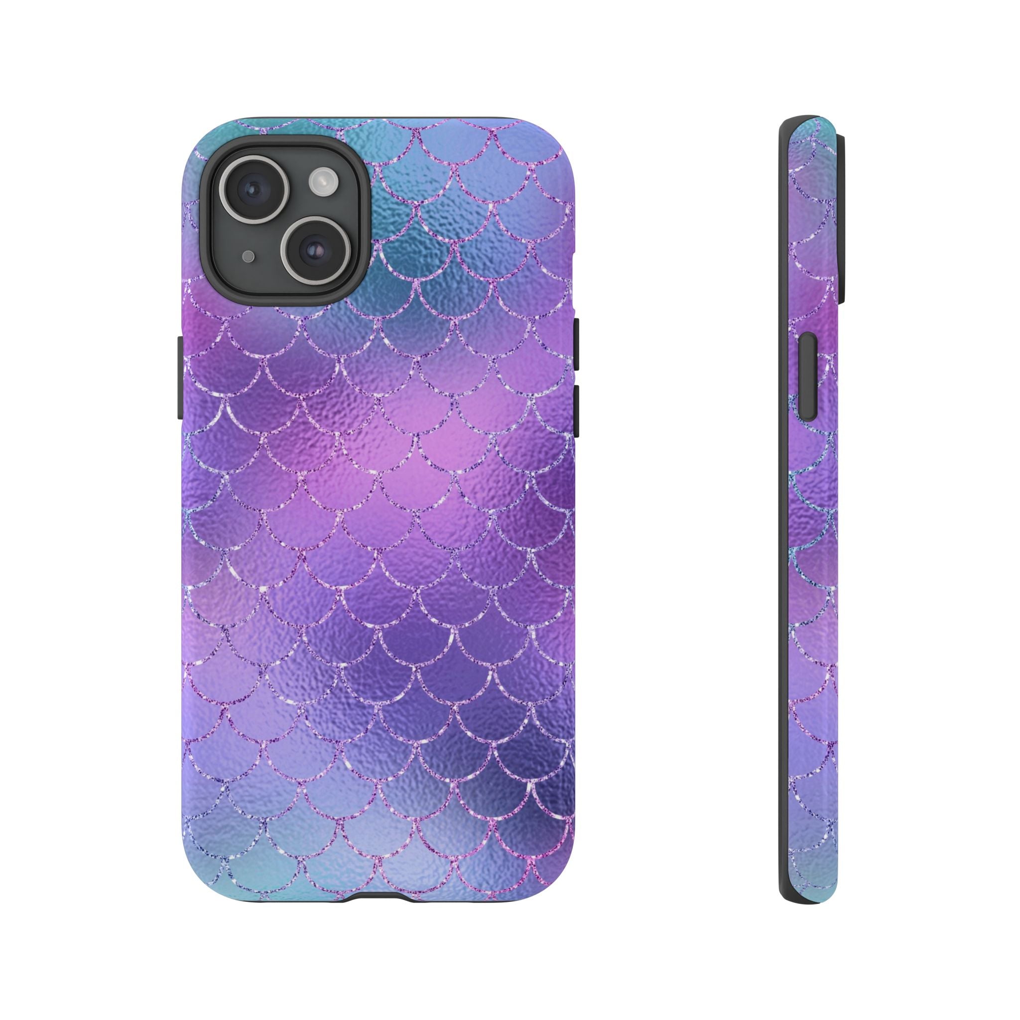 iPhone Case Tough Cases - Mermaid Purple | iPhone 16 Pro