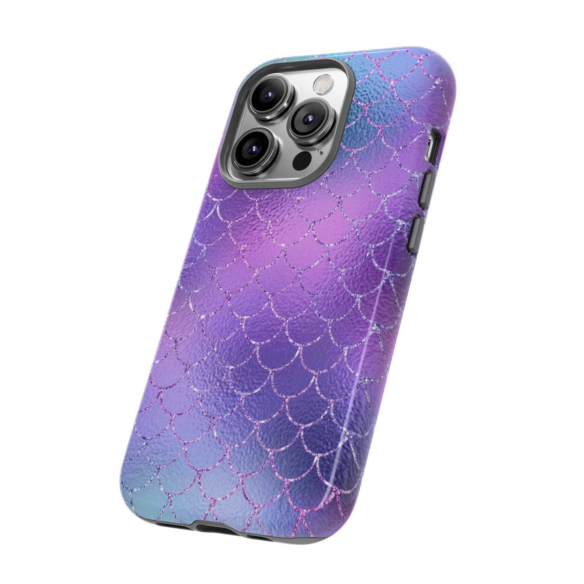 iPhone Case Tough Cases - Mermaid Purple | iPhone 16 Pro