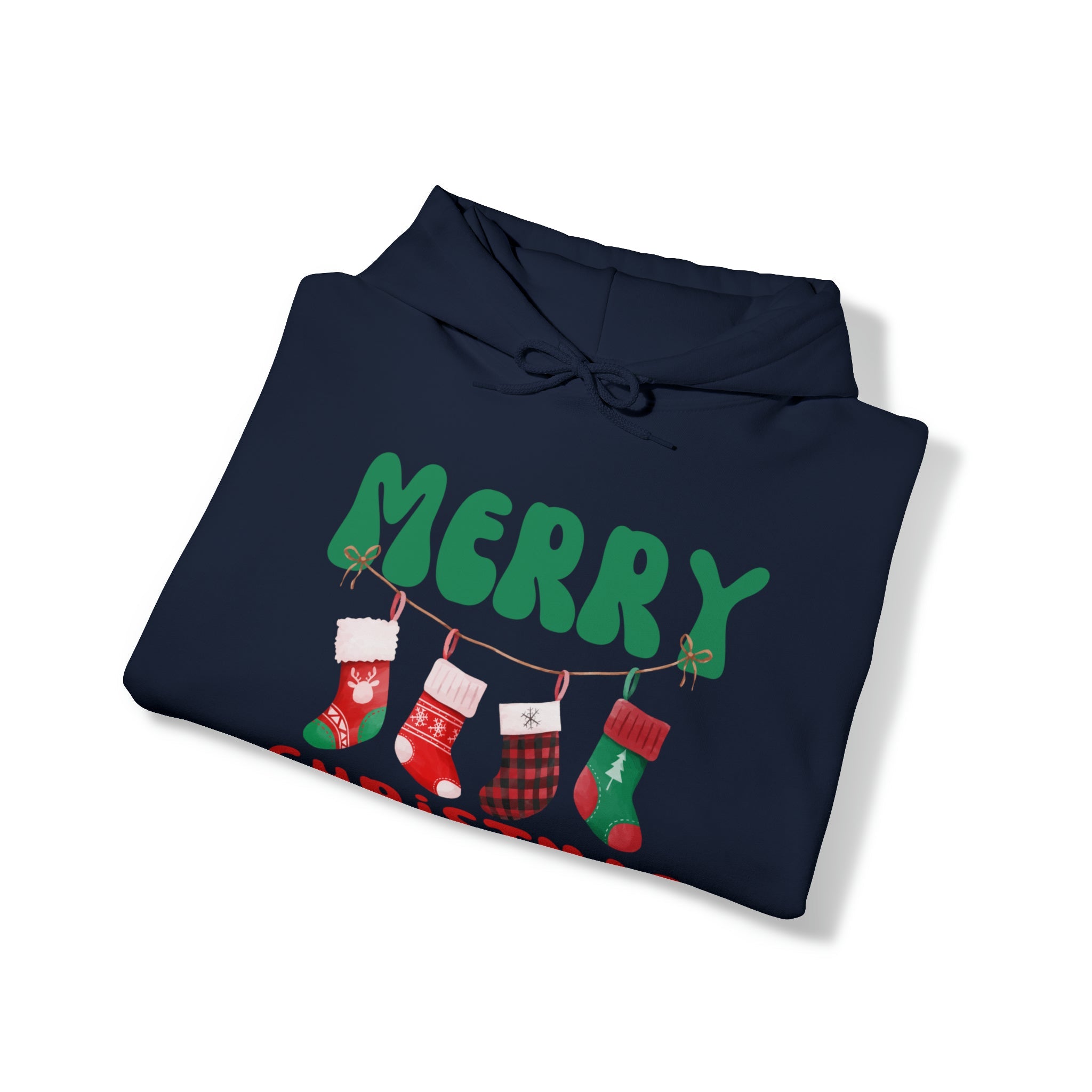 Merry Christmas Hoodies 2 Hooded Sweatshirt Gift for Her