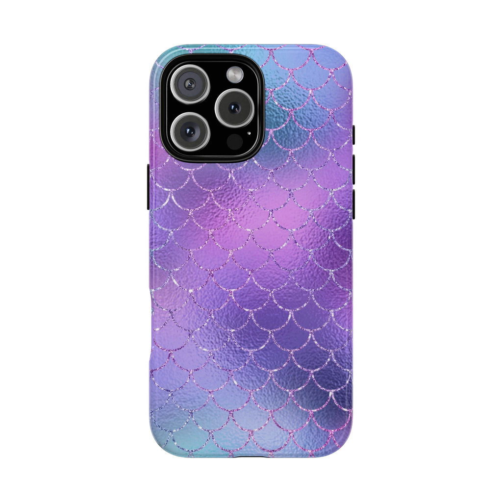iPhone Case Tough Cases - Mermaid Purple | iPhone 16 Pro