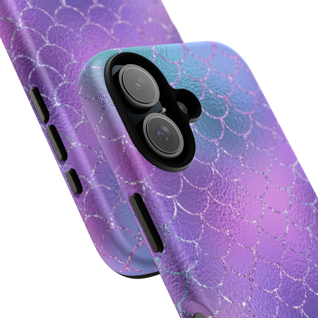 iPhone Case Tough Cases - Mermaid Purple | iPhone 16 Pro