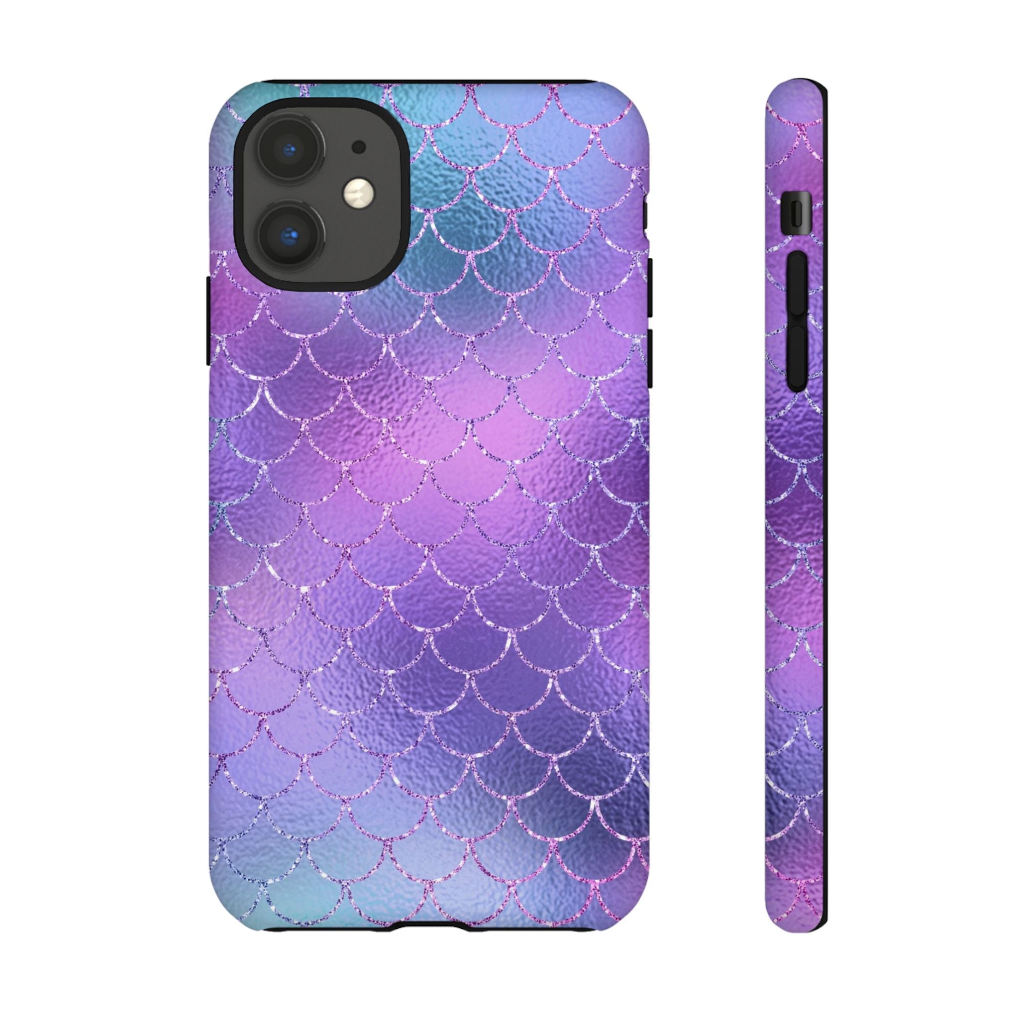 iPhone Case Tough Cases - Mermaid Purple | iPhone 16 Pro