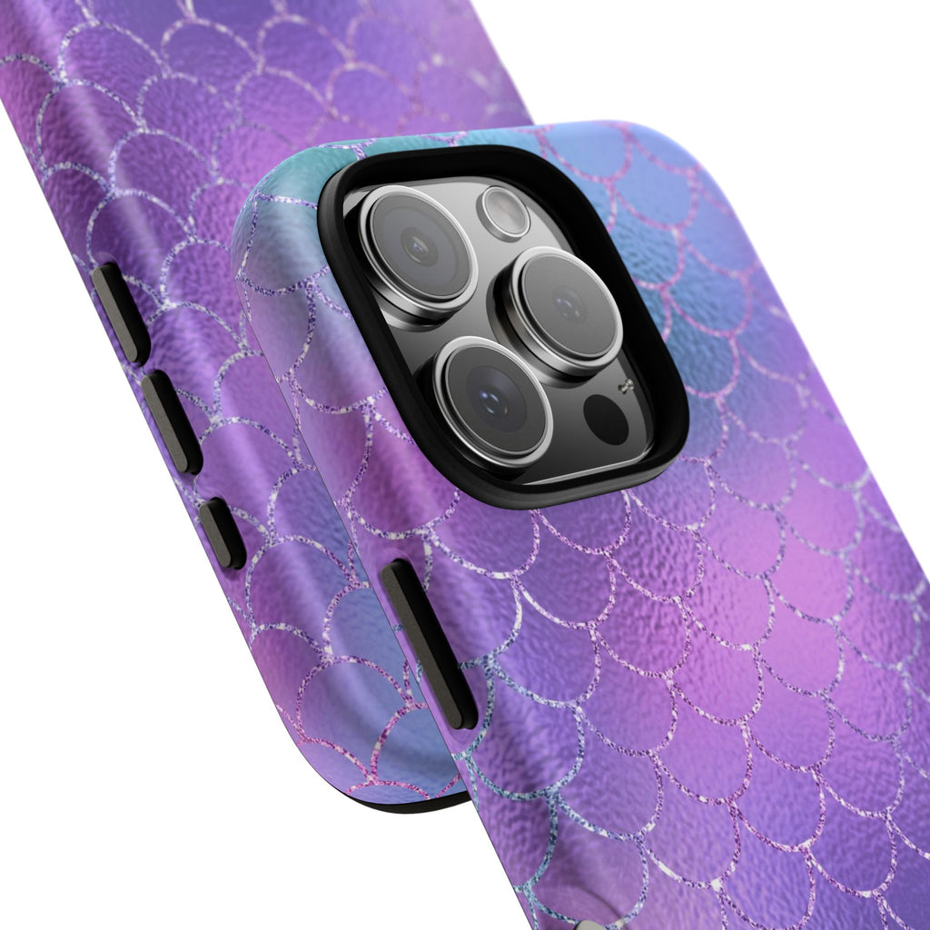 iPhone Case Tough Cases - Mermaid Purple | iPhone 16 Pro
