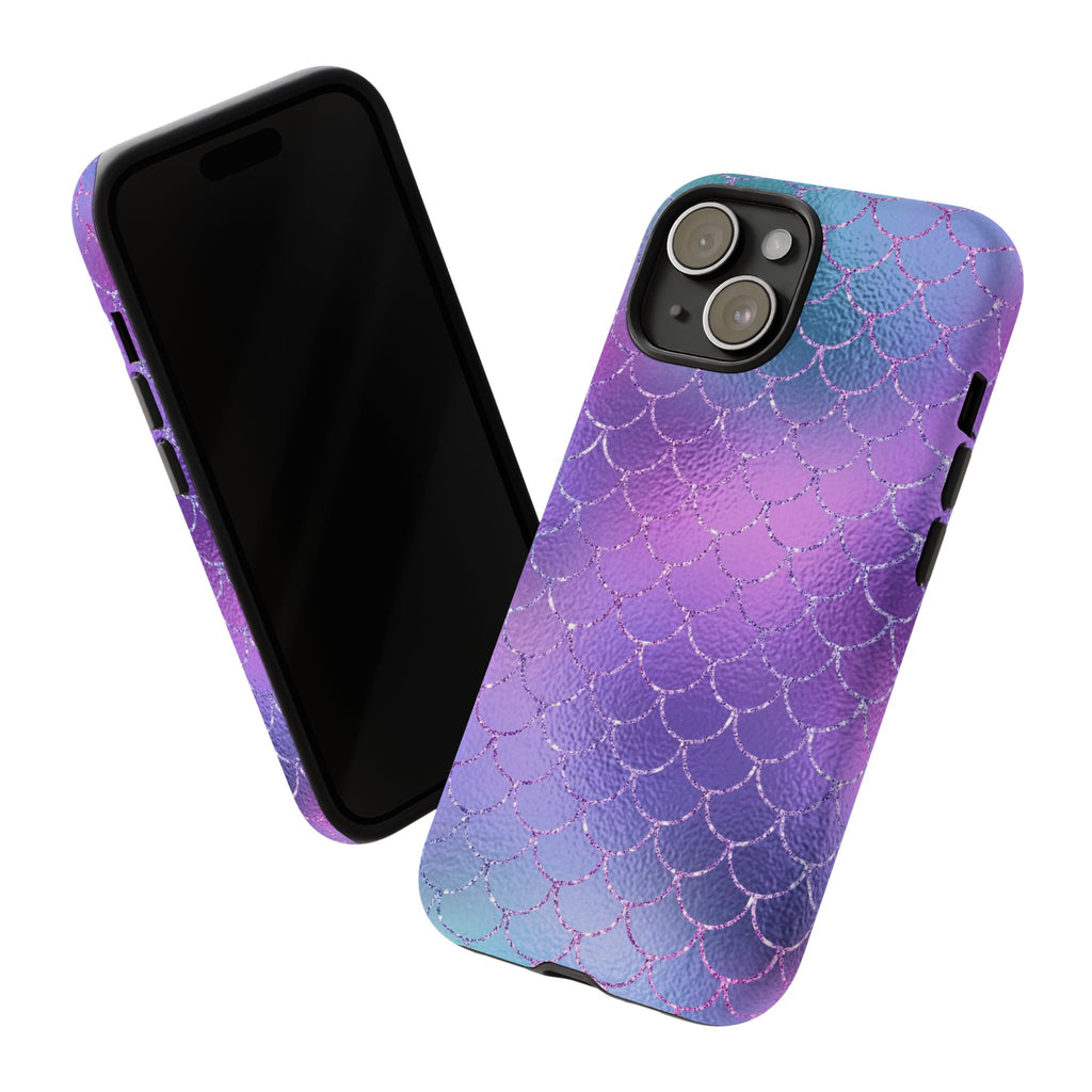 iPhone Case Tough Cases - Mermaid Purple | iPhone 16 Pro