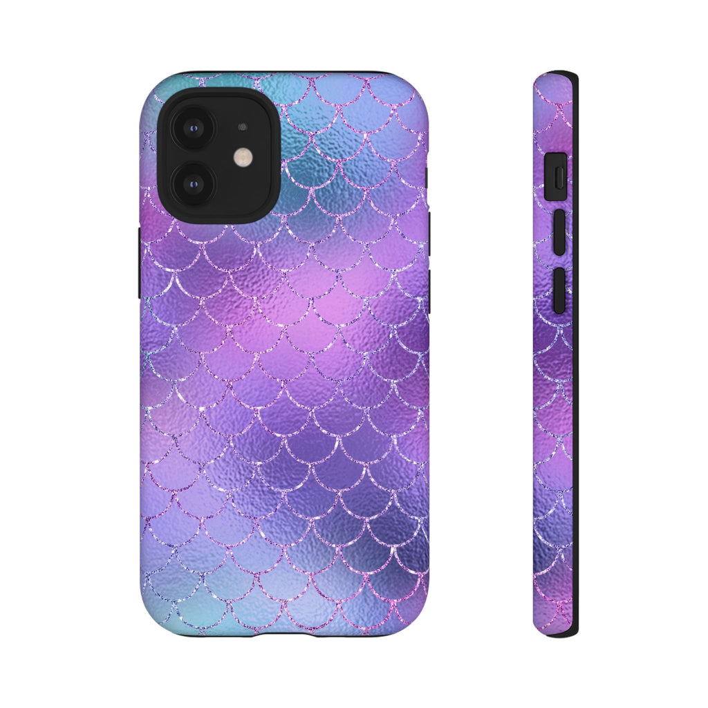 iPhone Case Tough Cases - Mermaid Purple | iPhone 16 Pro