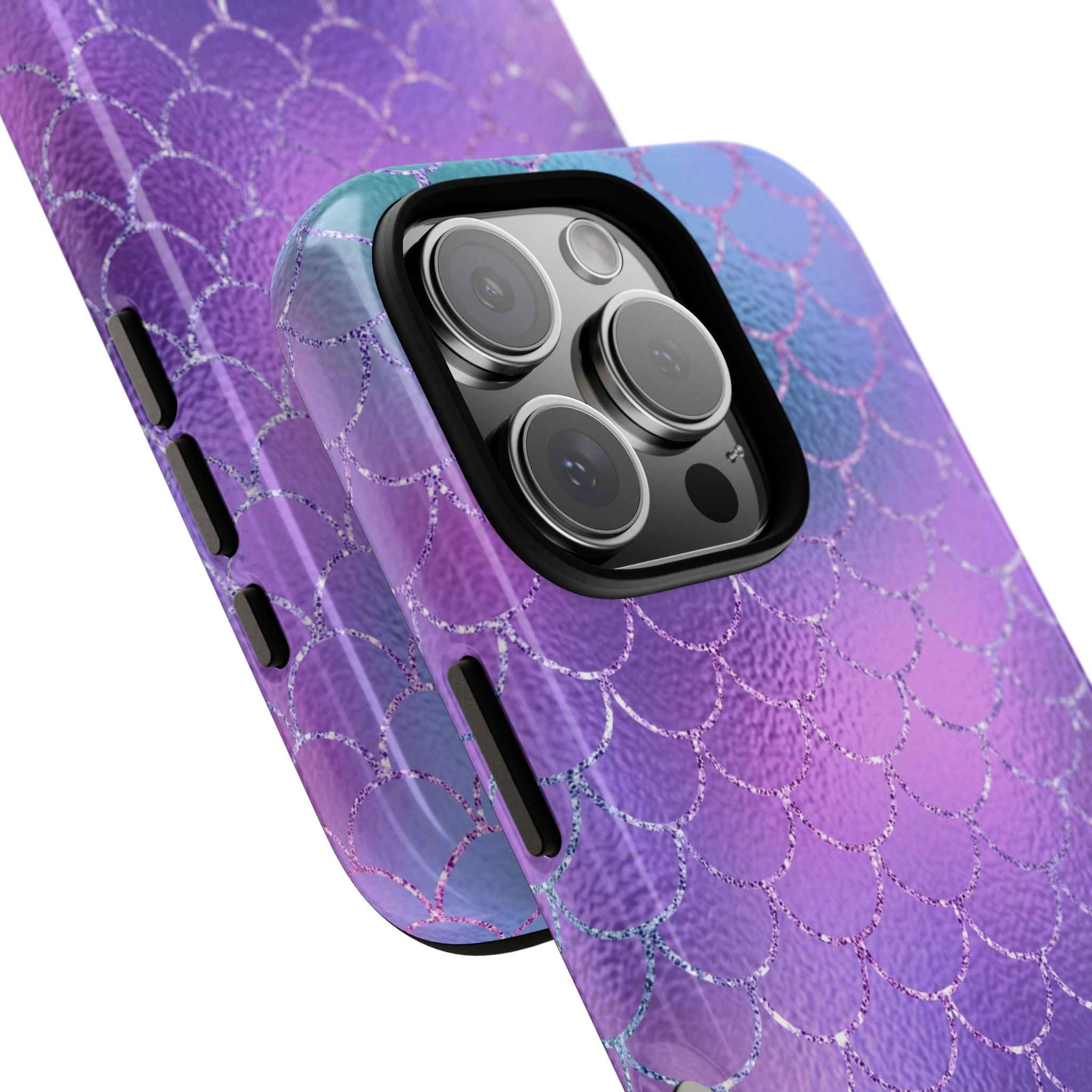 iPhone Case Tough Cases - Mermaid Purple | iPhone 16 Pro