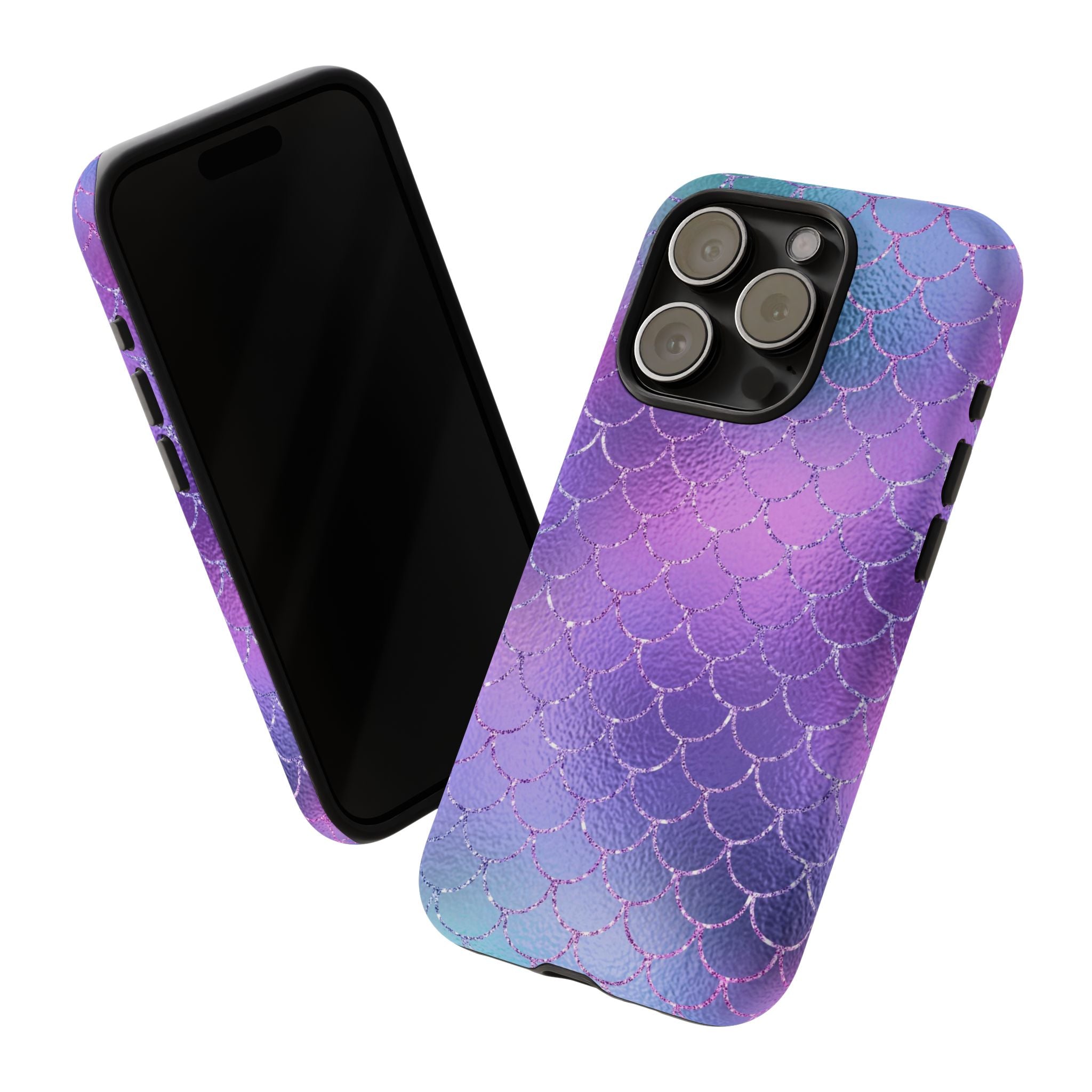 iPhone Case Tough Cases - Mermaid Purple | iPhone 16 Pro