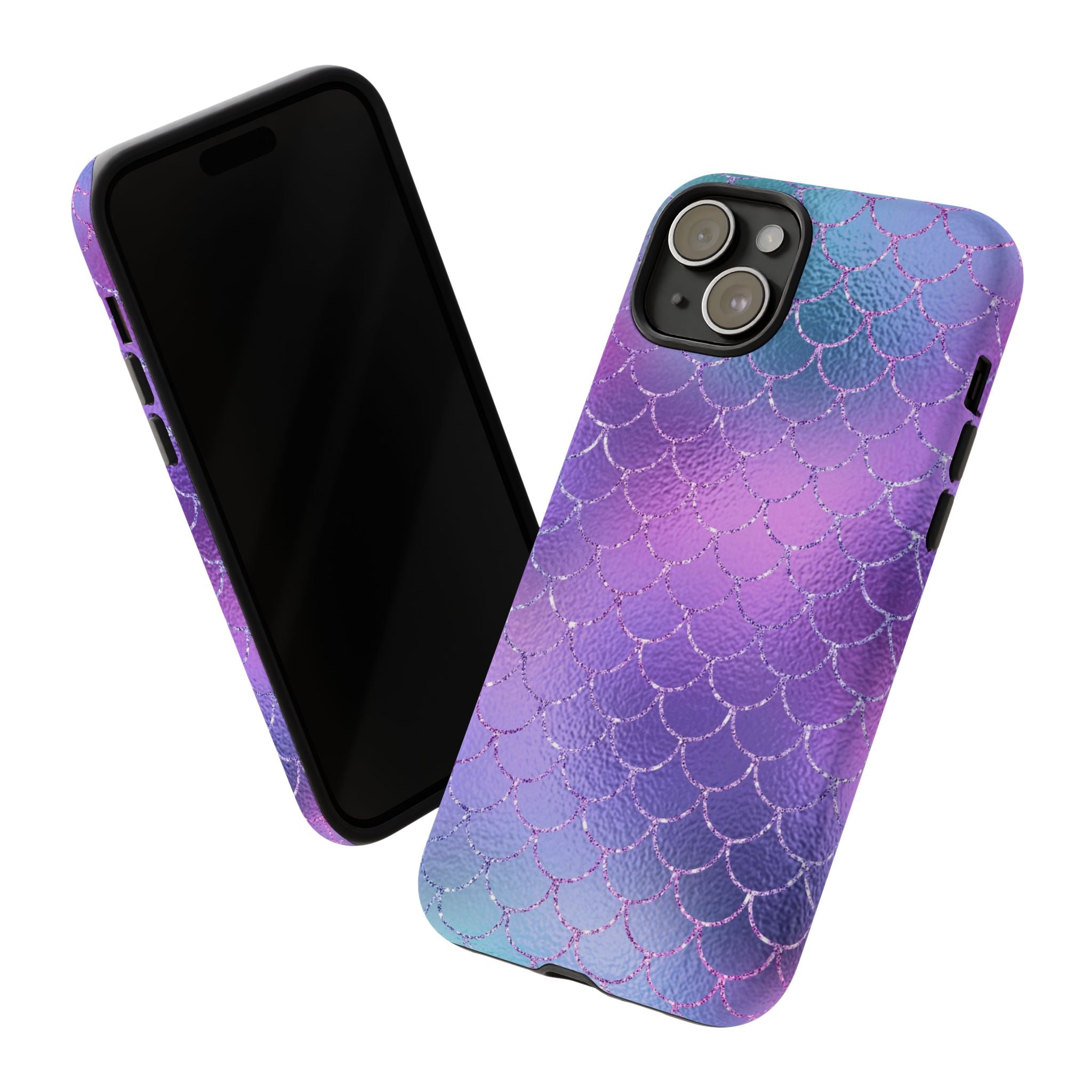 iPhone Case Tough Cases - Mermaid Purple | iPhone 16 Pro