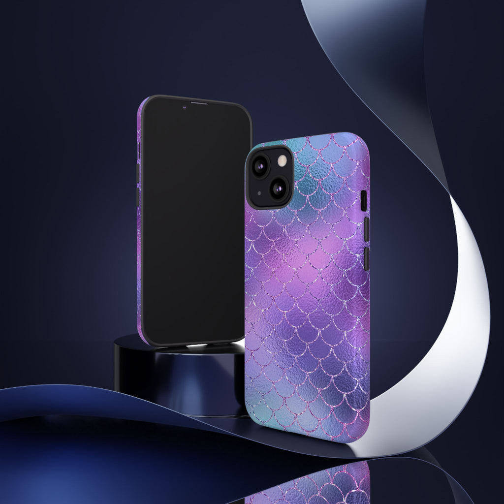 iPhone Case Tough Cases - Mermaid Purple | iPhone 16 Pro