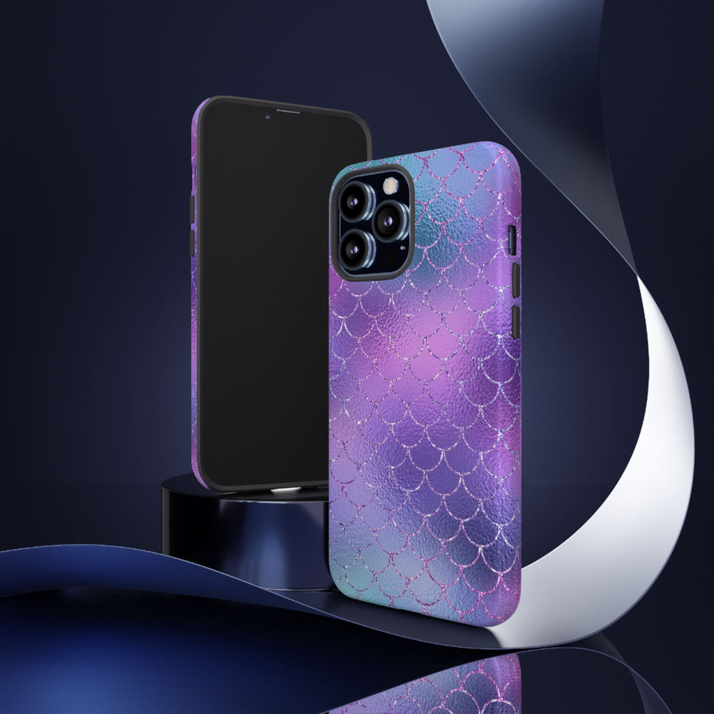 iPhone Case Tough Cases - Mermaid Purple | iPhone 16 Pro