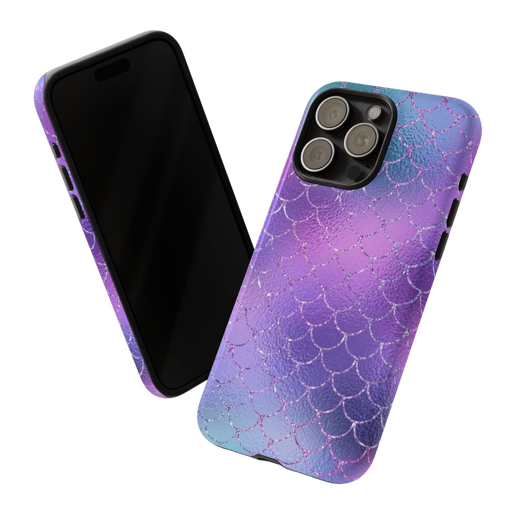 iPhone Case Tough Cases - Mermaid Purple | iPhone 16 Pro