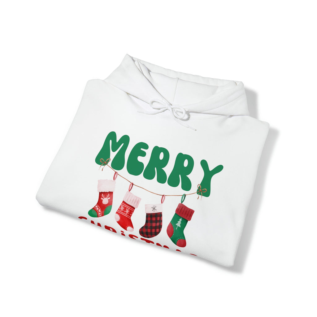 Merry Christmas Hoodies 2 Hooded Sweatshirt Gift for Her