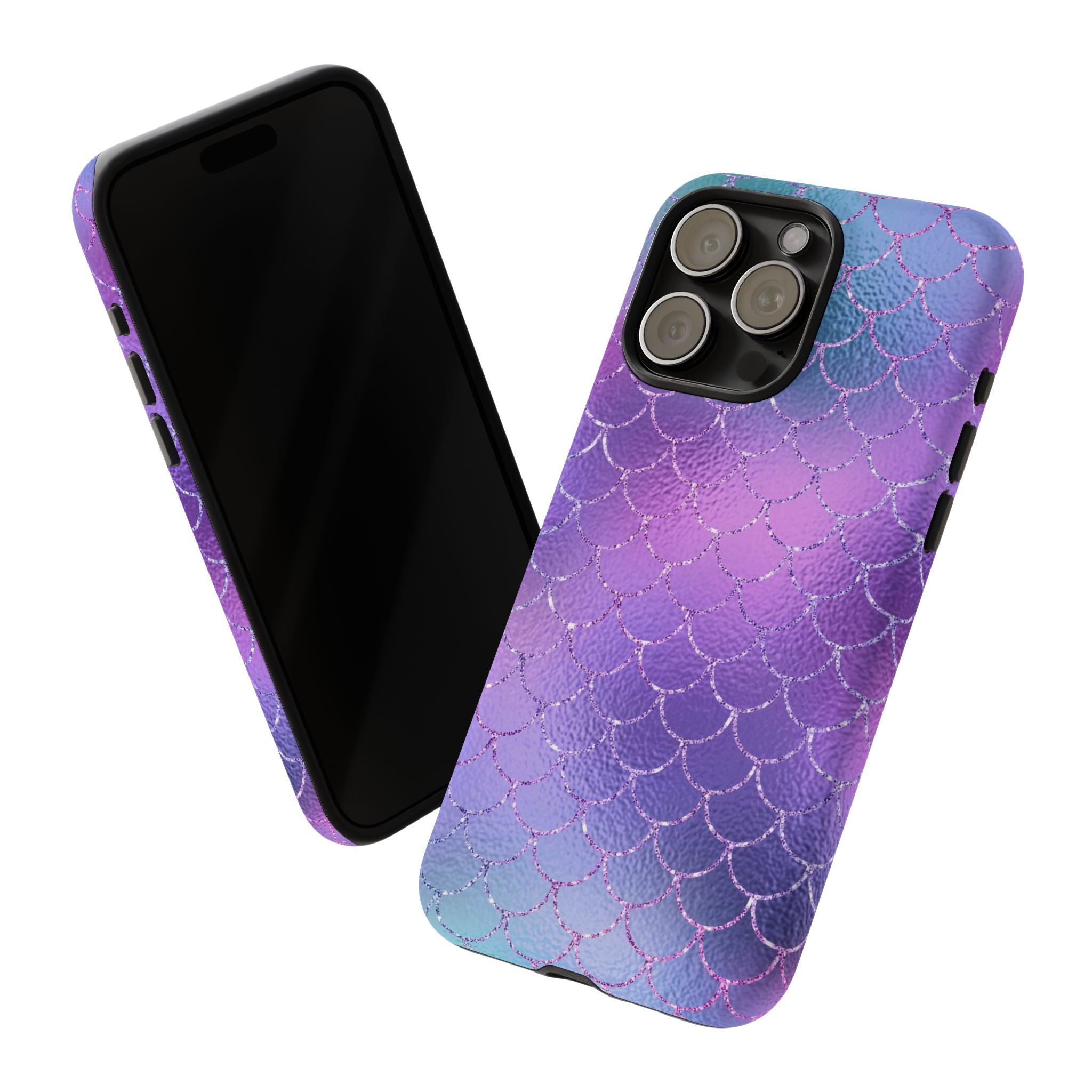 iPhone Case Tough Cases - Mermaid Purple | iPhone 16 Pro
