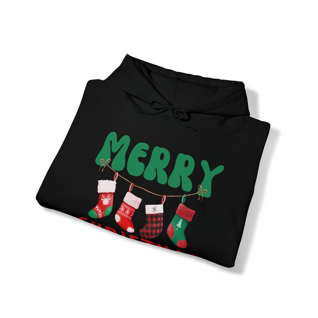 Merry Christmas Hoodies 2 Hooded Sweatshirt Gift for Her