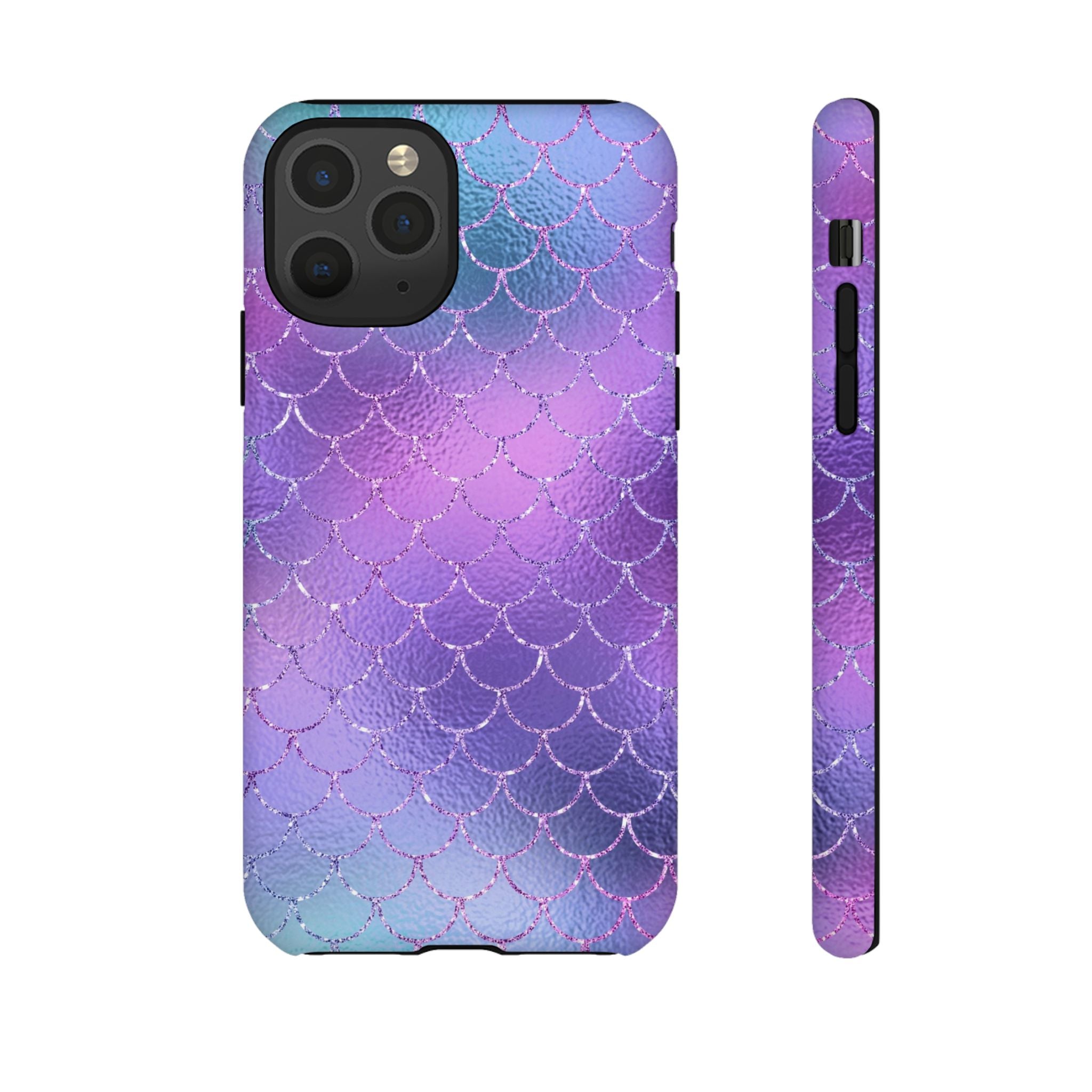 iPhone Case Tough Cases - Mermaid Purple | iPhone 16 Pro