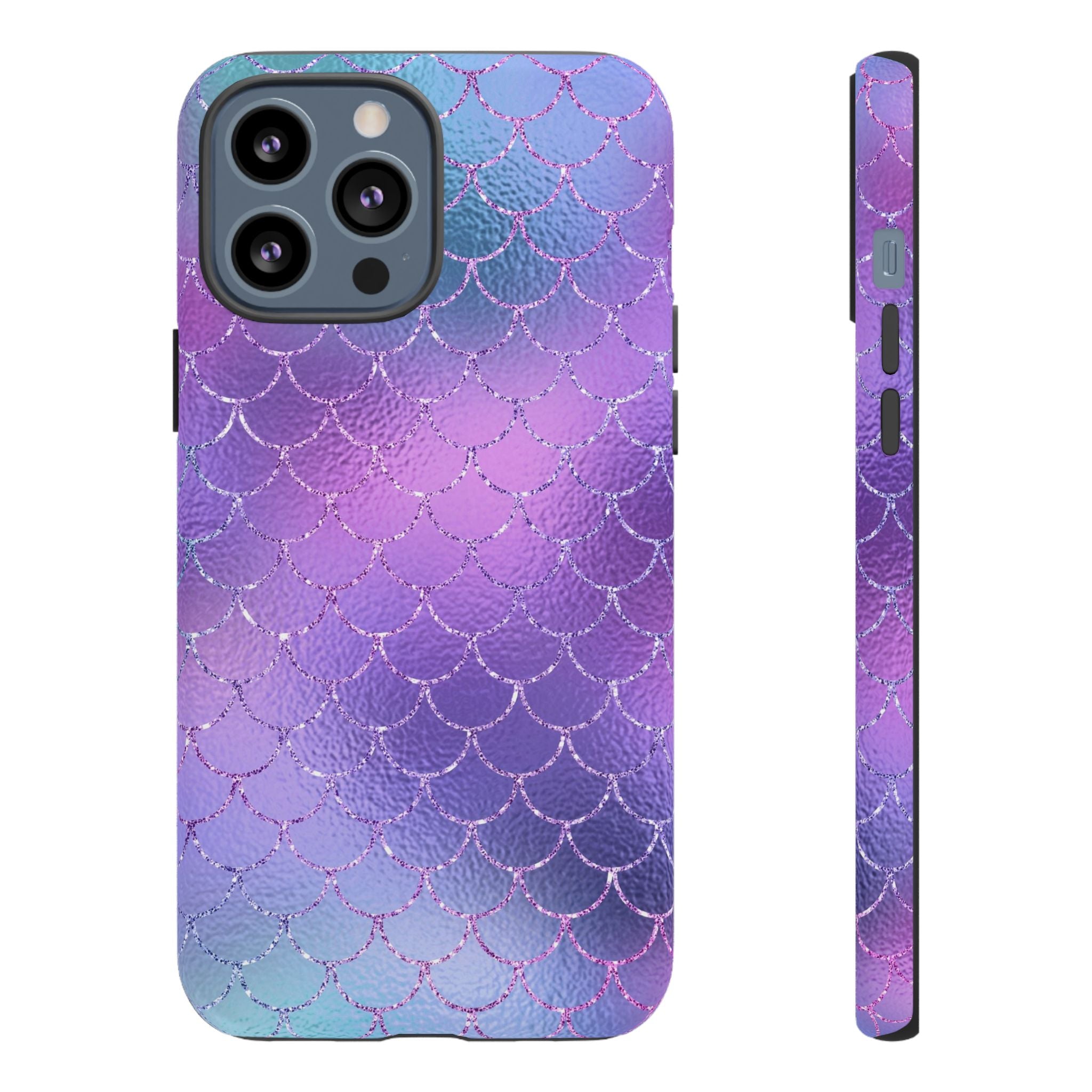 iPhone Case Tough Cases - Mermaid Purple | iPhone 16 Pro