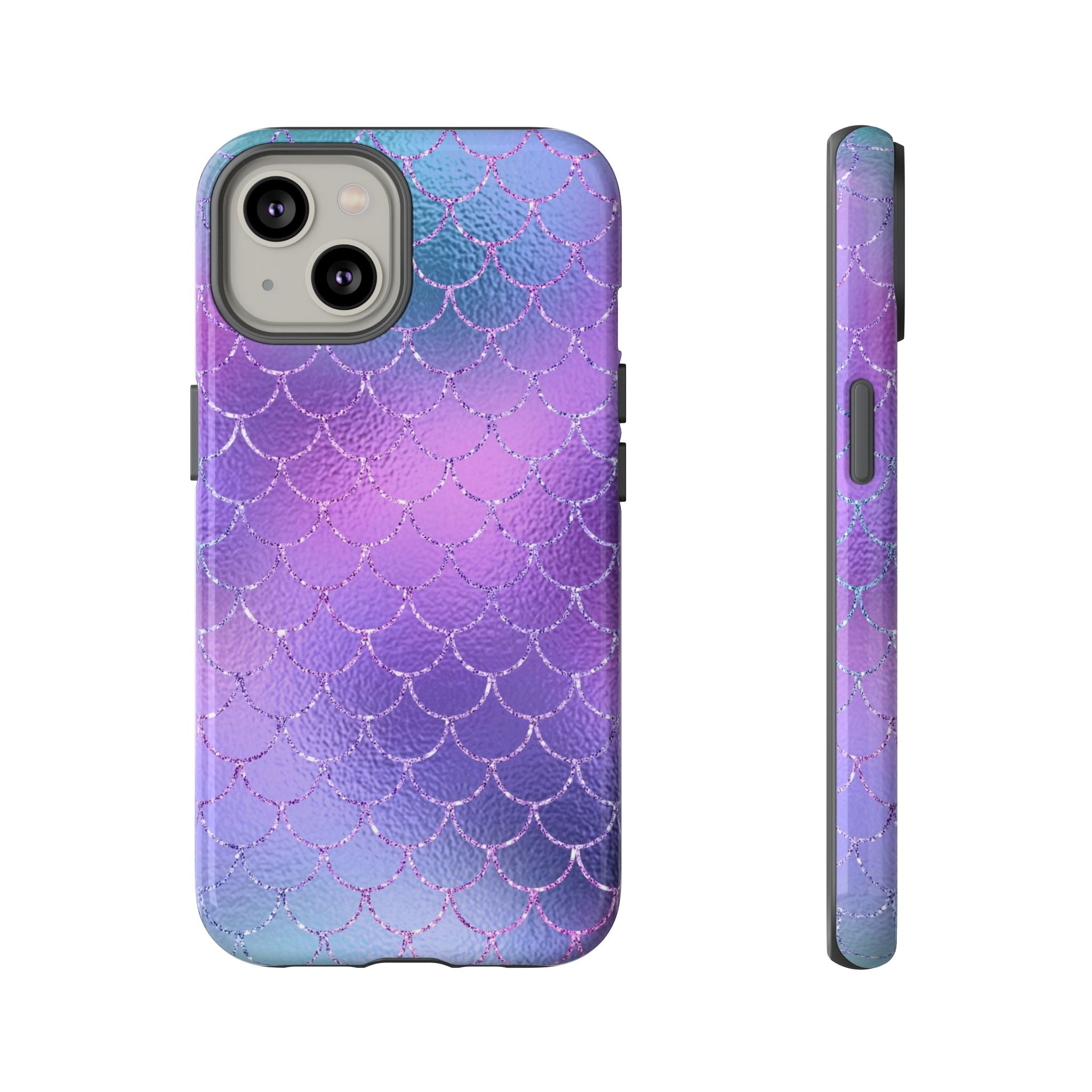 iPhone Case Tough Cases - Mermaid Purple | iPhone 16 Pro