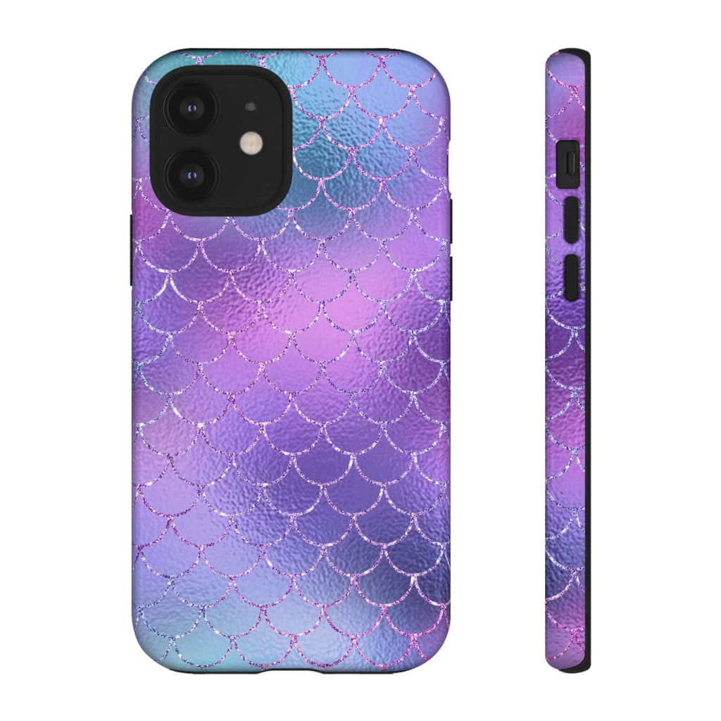 iPhone Case Tough Cases - Mermaid Purple | iPhone 16 Pro