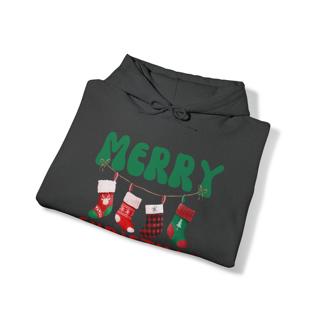Merry Christmas Hoodies 2 Hooded Sweatshirt Gift for Her