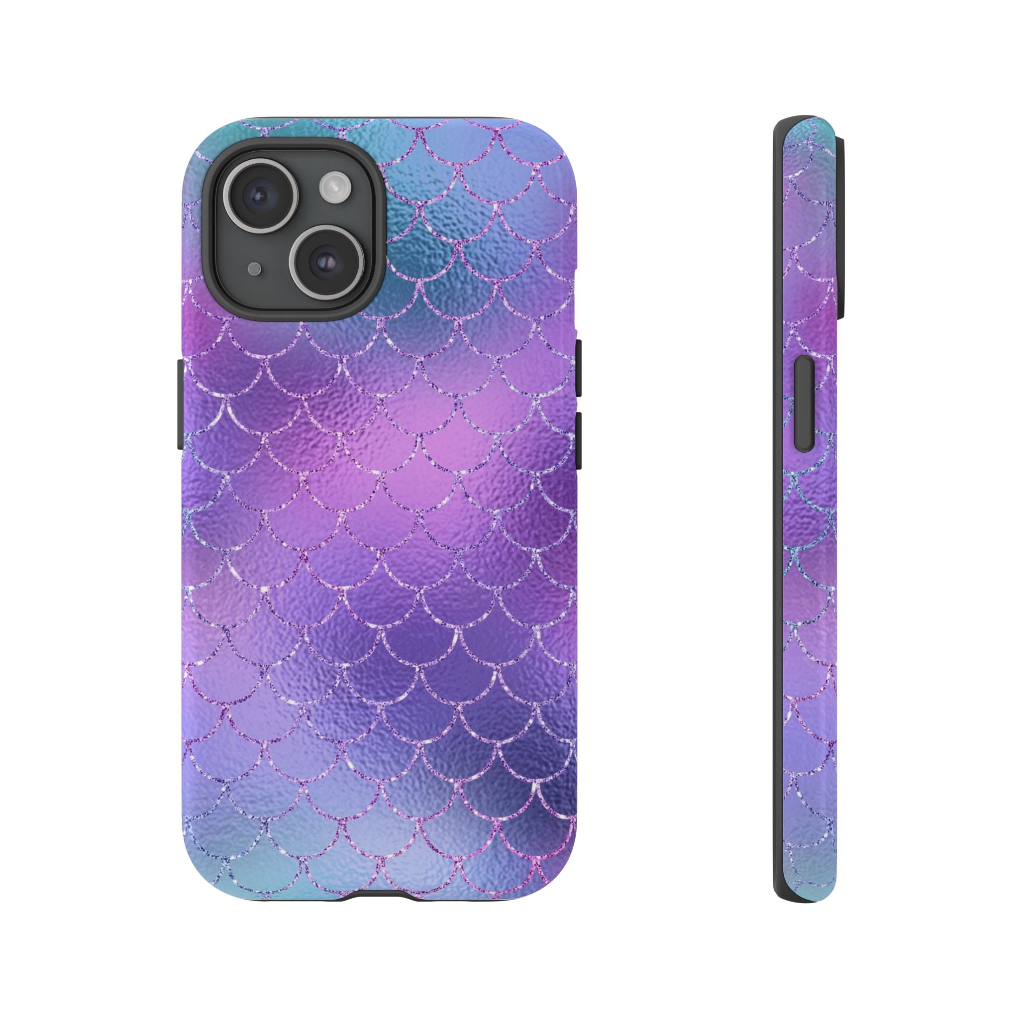 iPhone Case Tough Cases - Mermaid Purple | iPhone 16 Pro