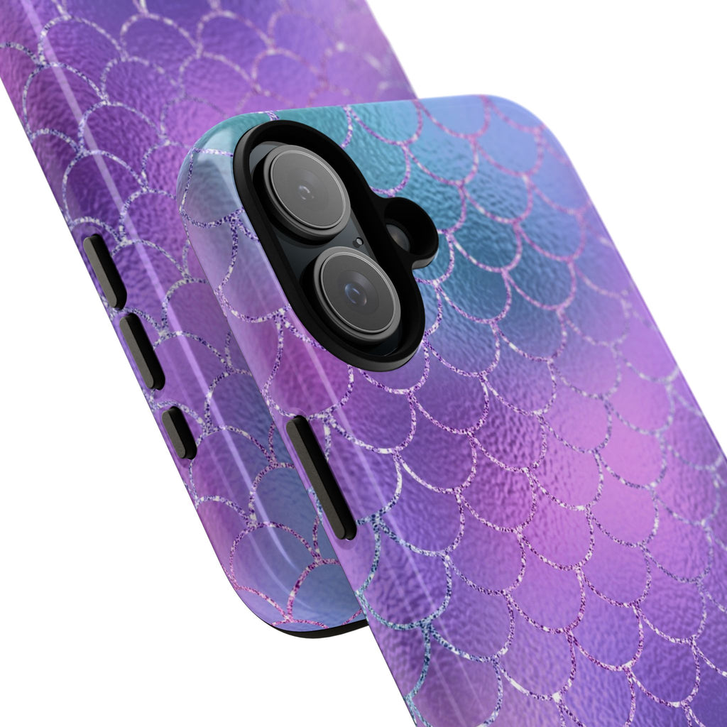 iPhone Case Tough Cases - Mermaid Purple | iPhone 16 Pro
