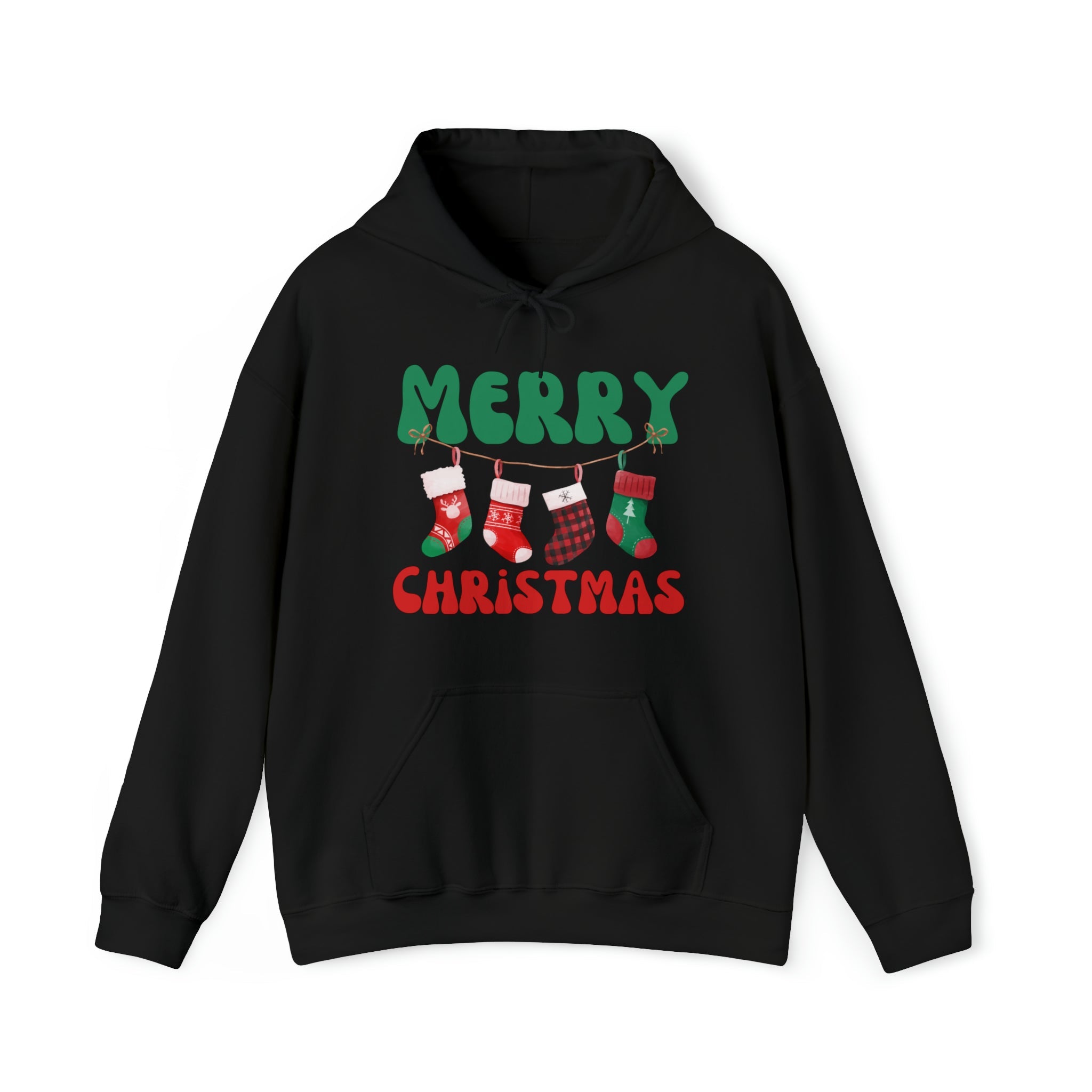 Merry Christmas Hoodies 2 Hooded Sweatshirt Gift for Her