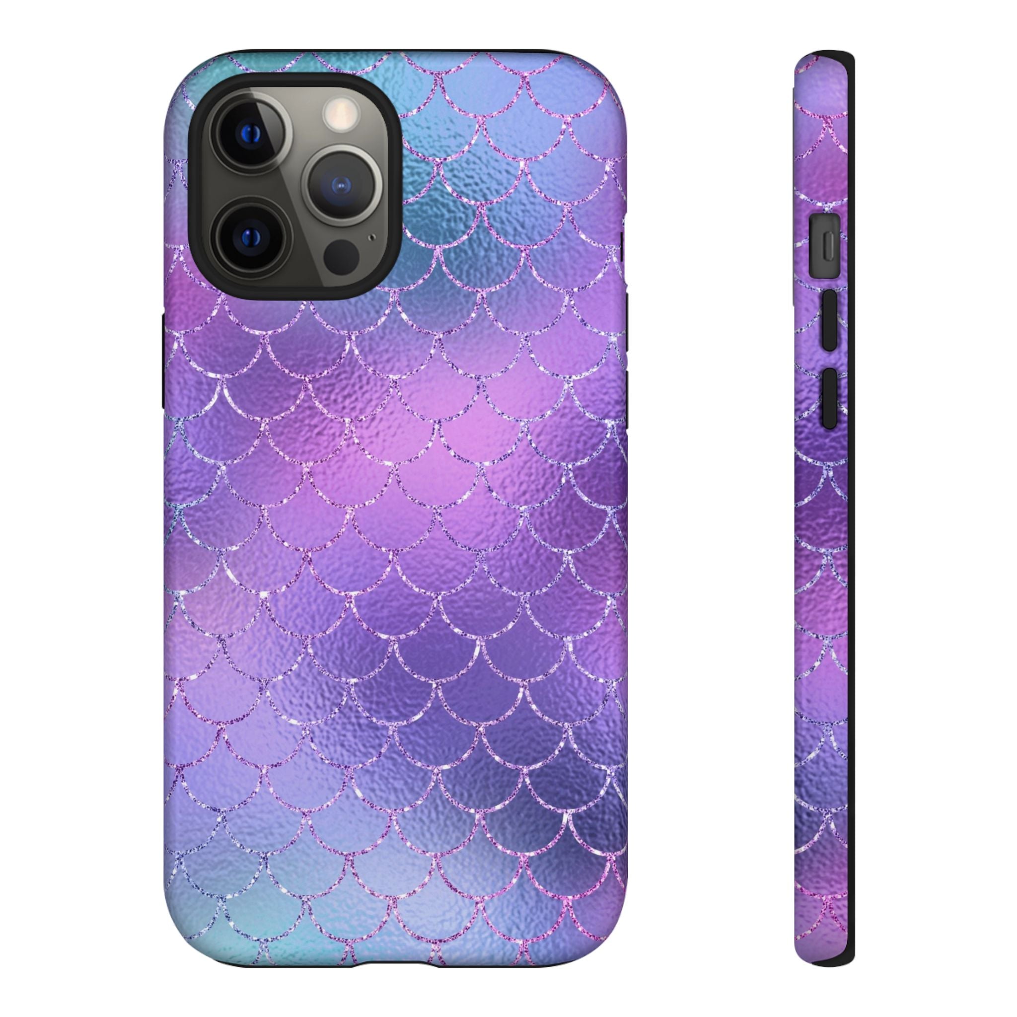 iPhone Case Tough Cases - Mermaid Purple | iPhone 16 Pro