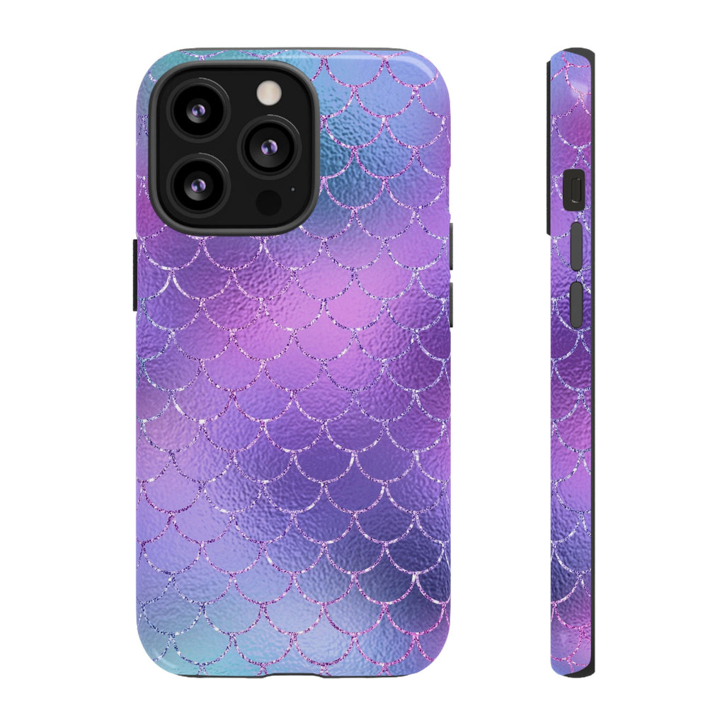 iPhone Case Tough Cases - Mermaid Purple | iPhone 16 Pro