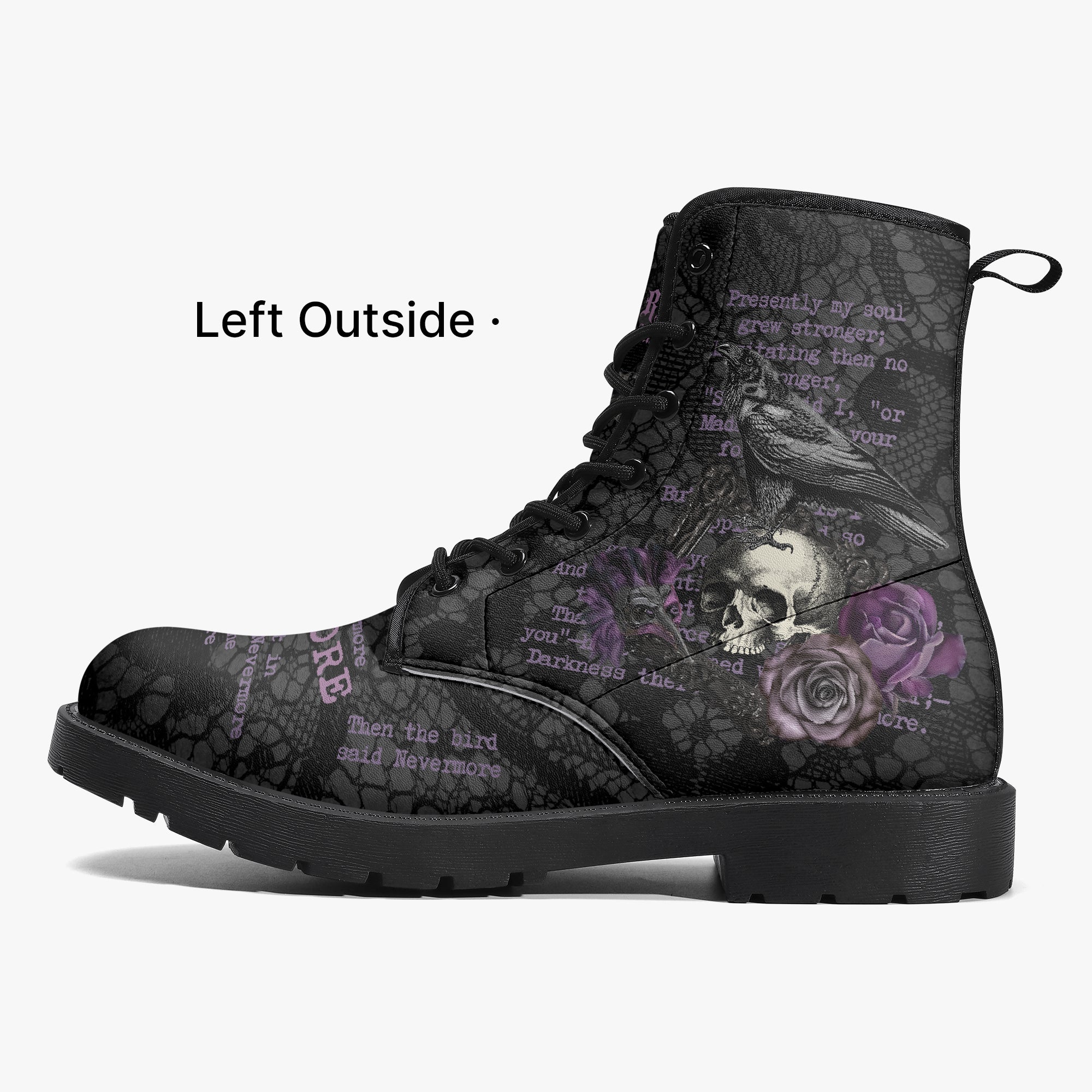 Edgar Allan Poe Boots