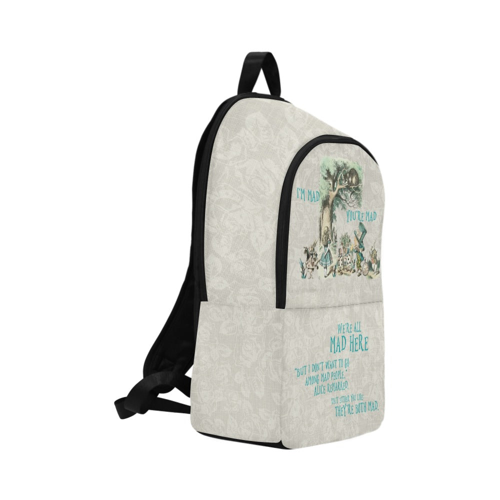 Alice in Wonderland Laptop Backpack Gifts #102 Vintage