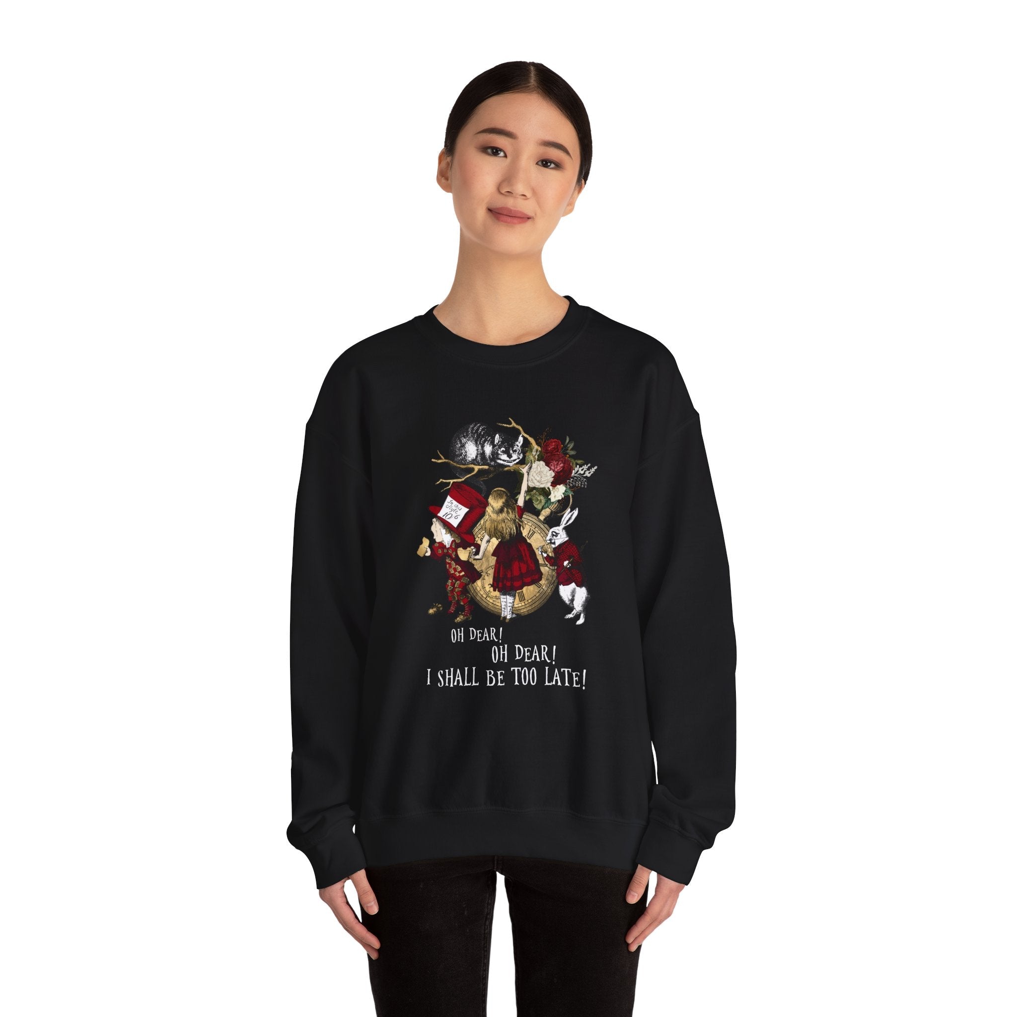 Alice’s Adventures in Wonderland Sweatshirt Red 1 Birthday