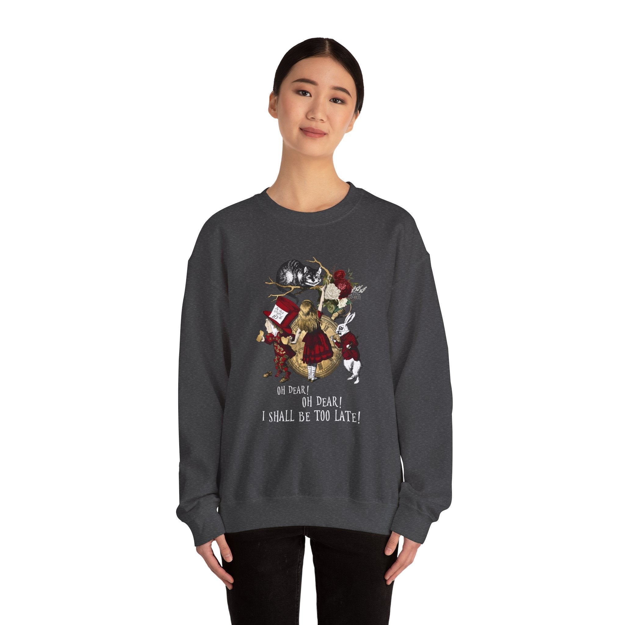 Alice’s Adventures in Wonderland Sweatshirt Red 1 Birthday