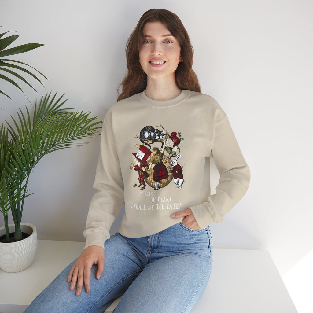 Alice’s Adventures in Wonderland Sweatshirt Red 1 Birthday