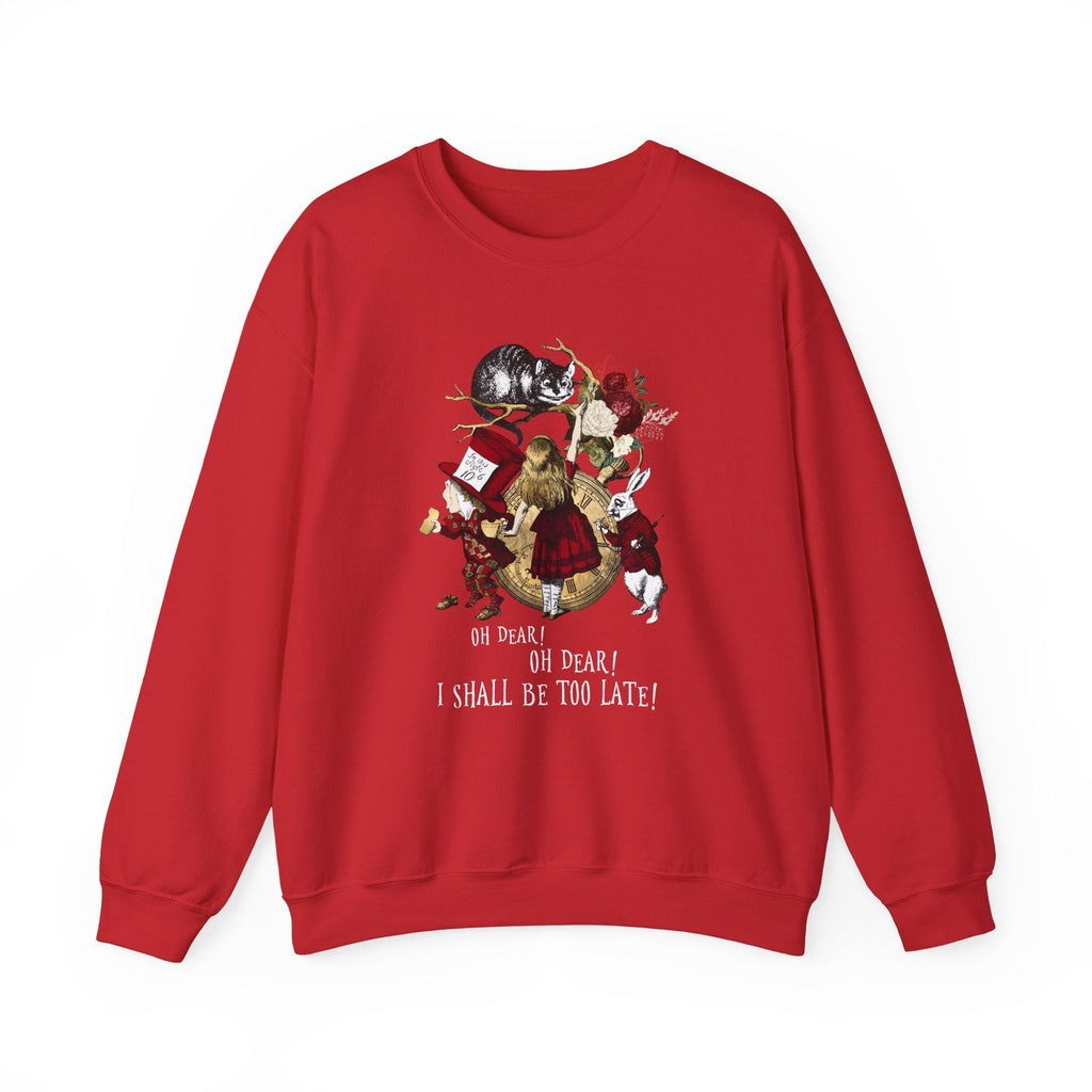 Alice’s Adventures in Wonderland Sweatshirt Red 1 Birthday