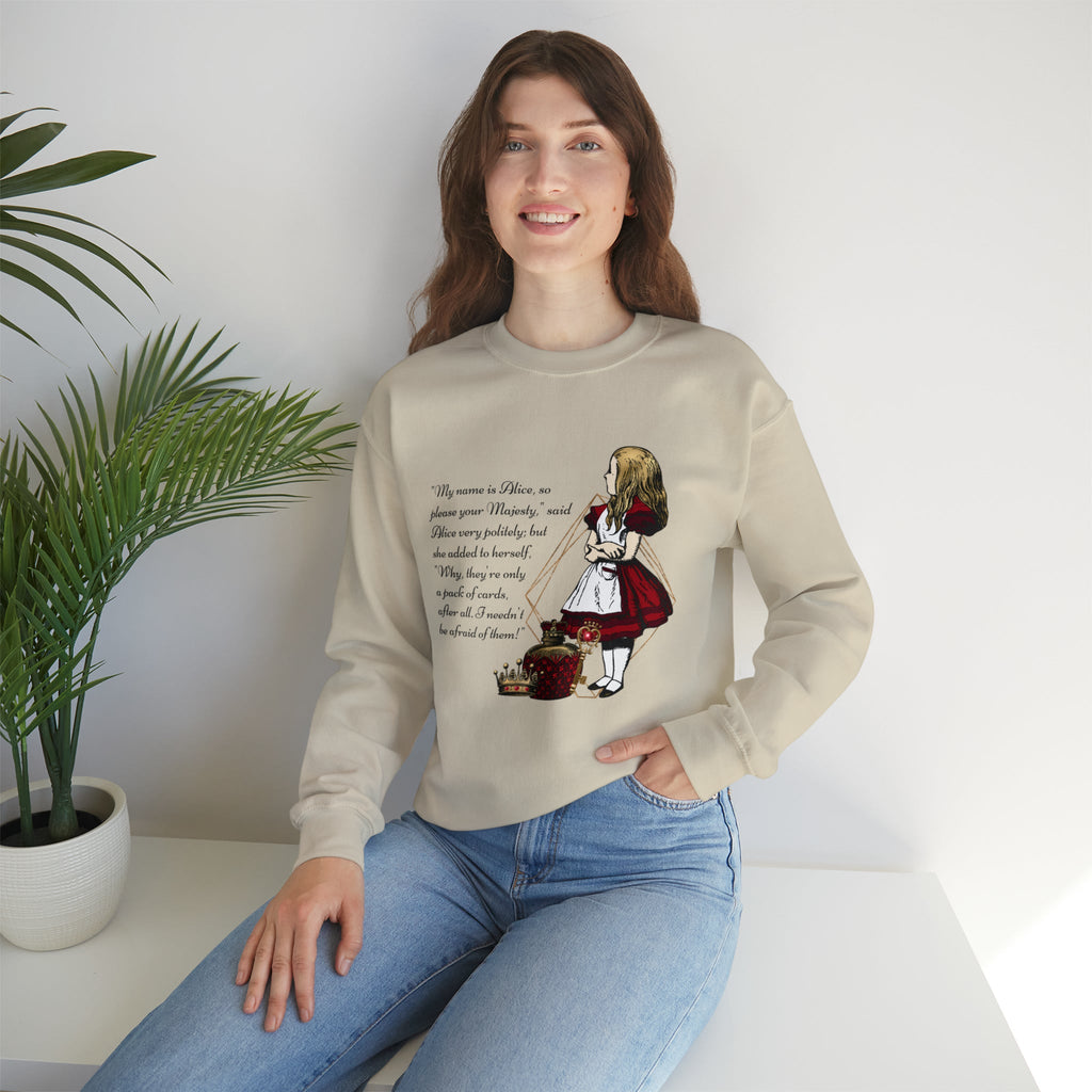 Alice’s Adventures in Wonderland Sweatshirt Red 3
