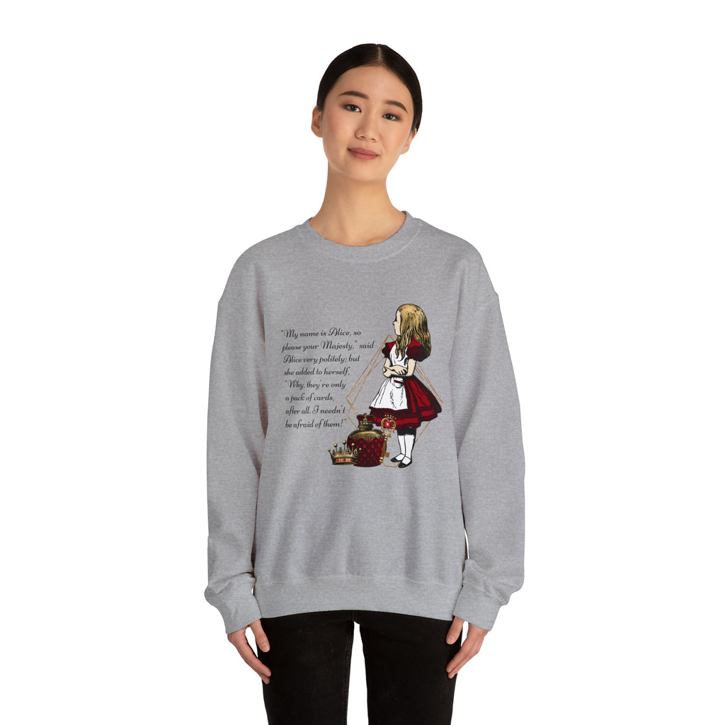 Alice’s Adventures in Wonderland Sweatshirt Red 3