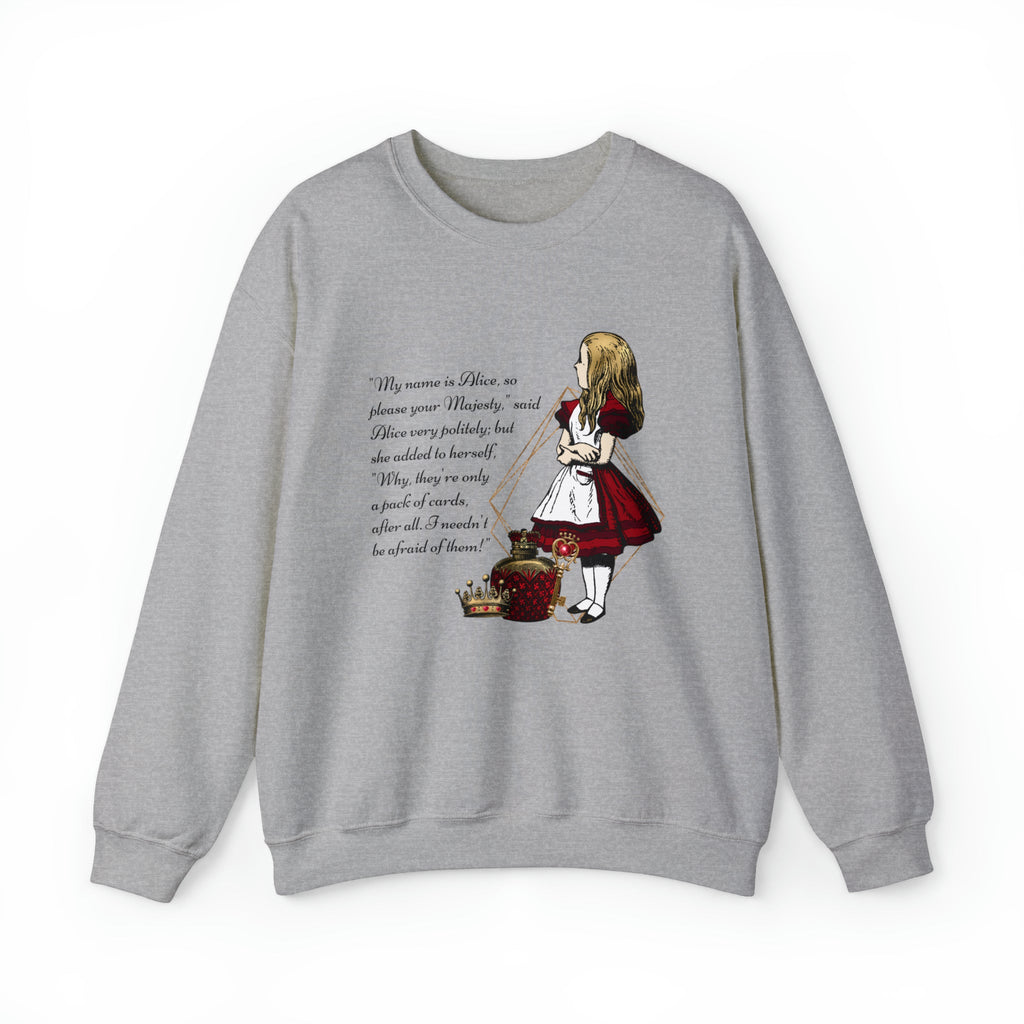 Alice’s Adventures in Wonderland Sweatshirt Red 3