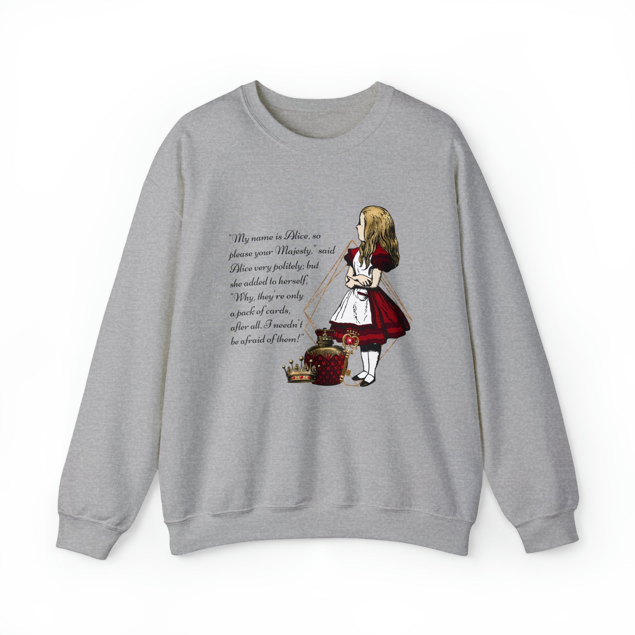 Alice’s Adventures in Wonderland Sweatshirt Red 3