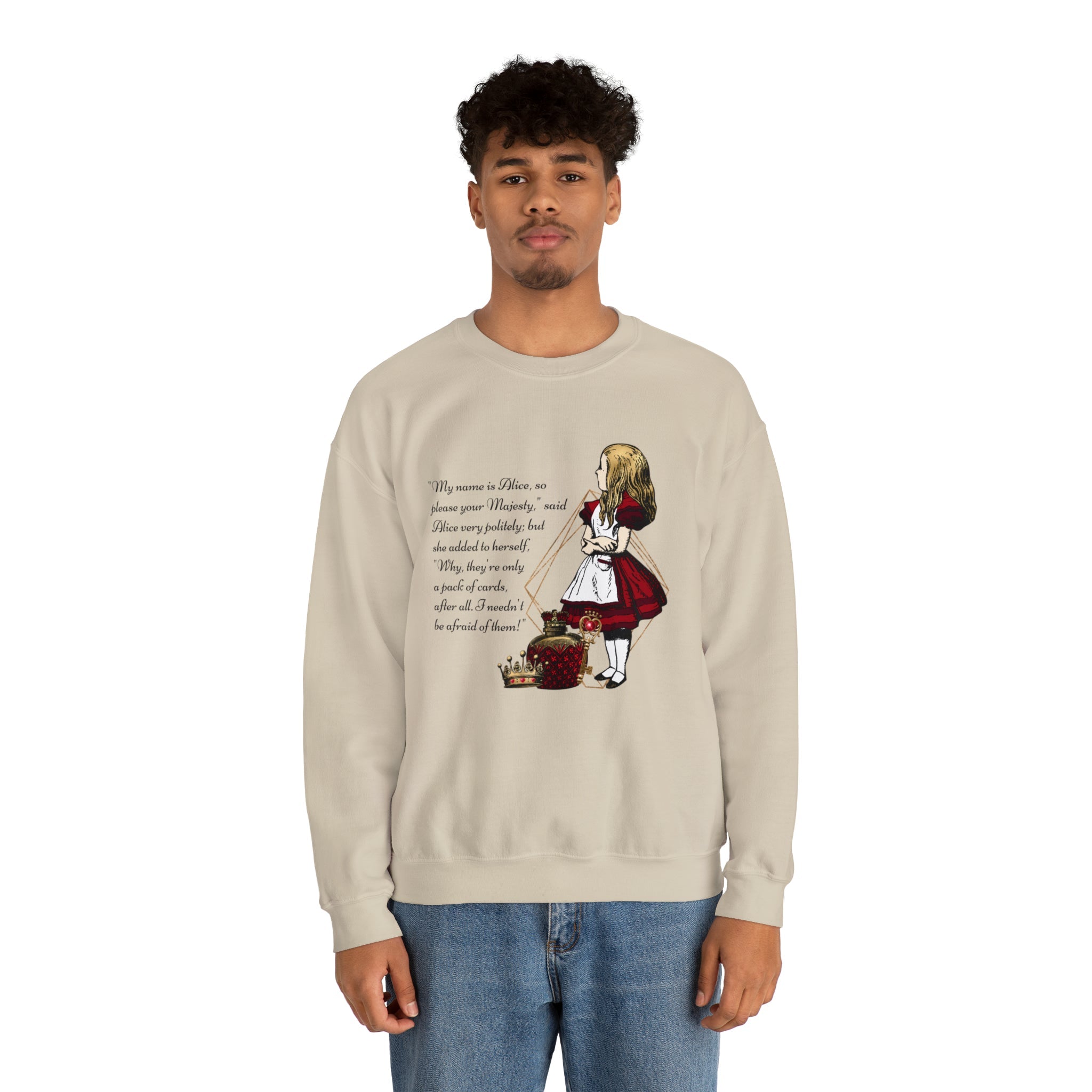Alice’s Adventures in Wonderland Sweatshirt Red 3