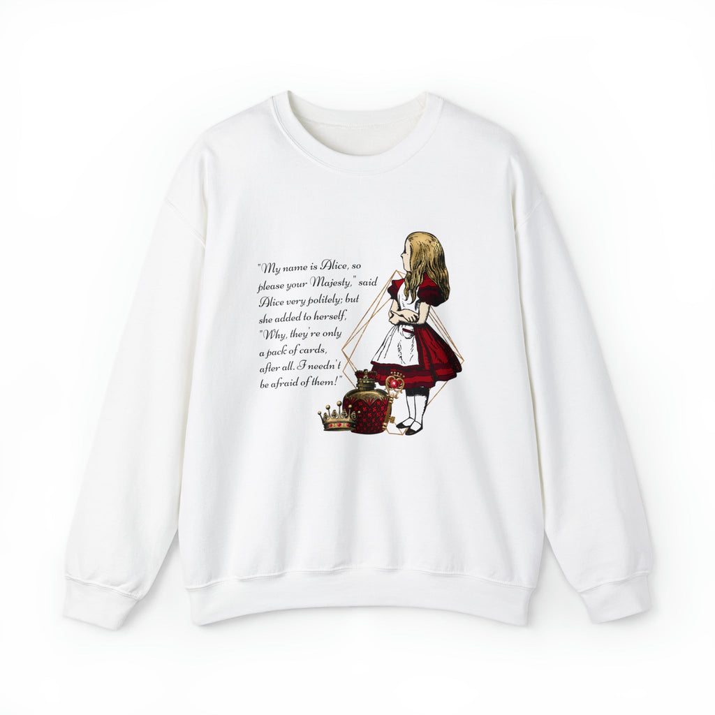 Alice’s Adventures in Wonderland Sweatshirt Red 3